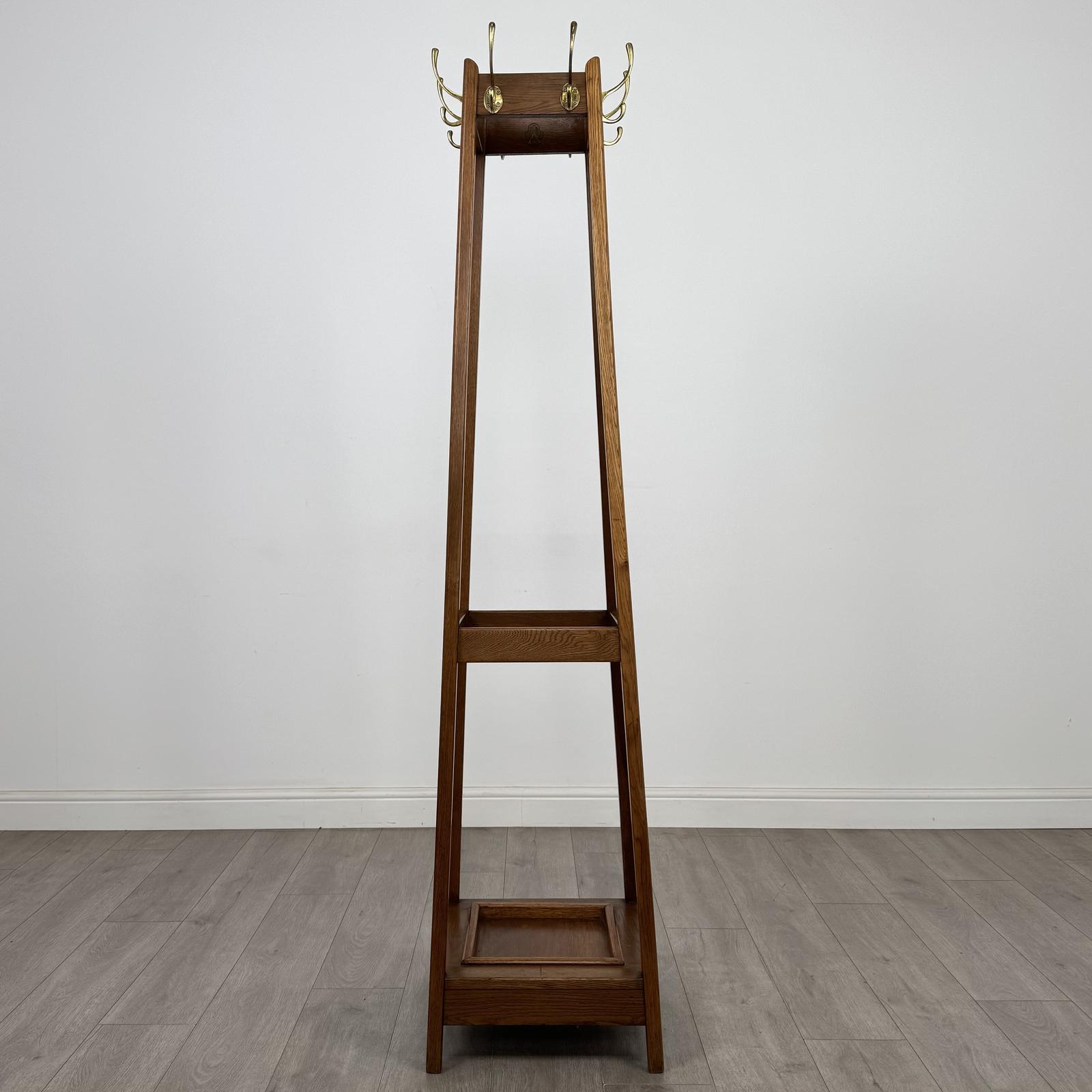 Antique 20th Century Arts & Crafts Style Coat Stand in Oak (1 of 12) Antique 20th Century Arts & Crafts Style Coat Stand in Oak (1 of 12)