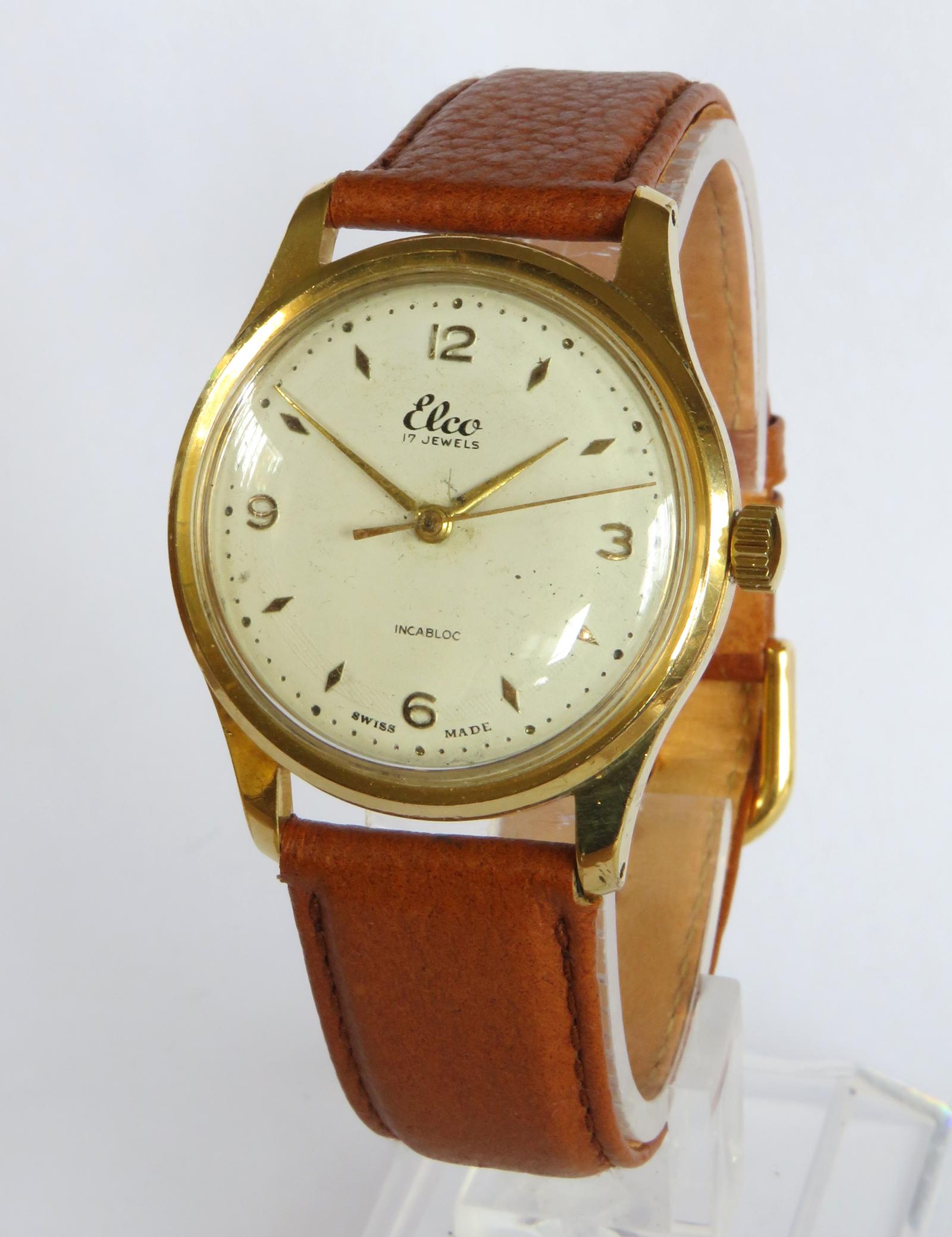 Watch: Gents 1950s Elco Wrist Watch (1 of 5)