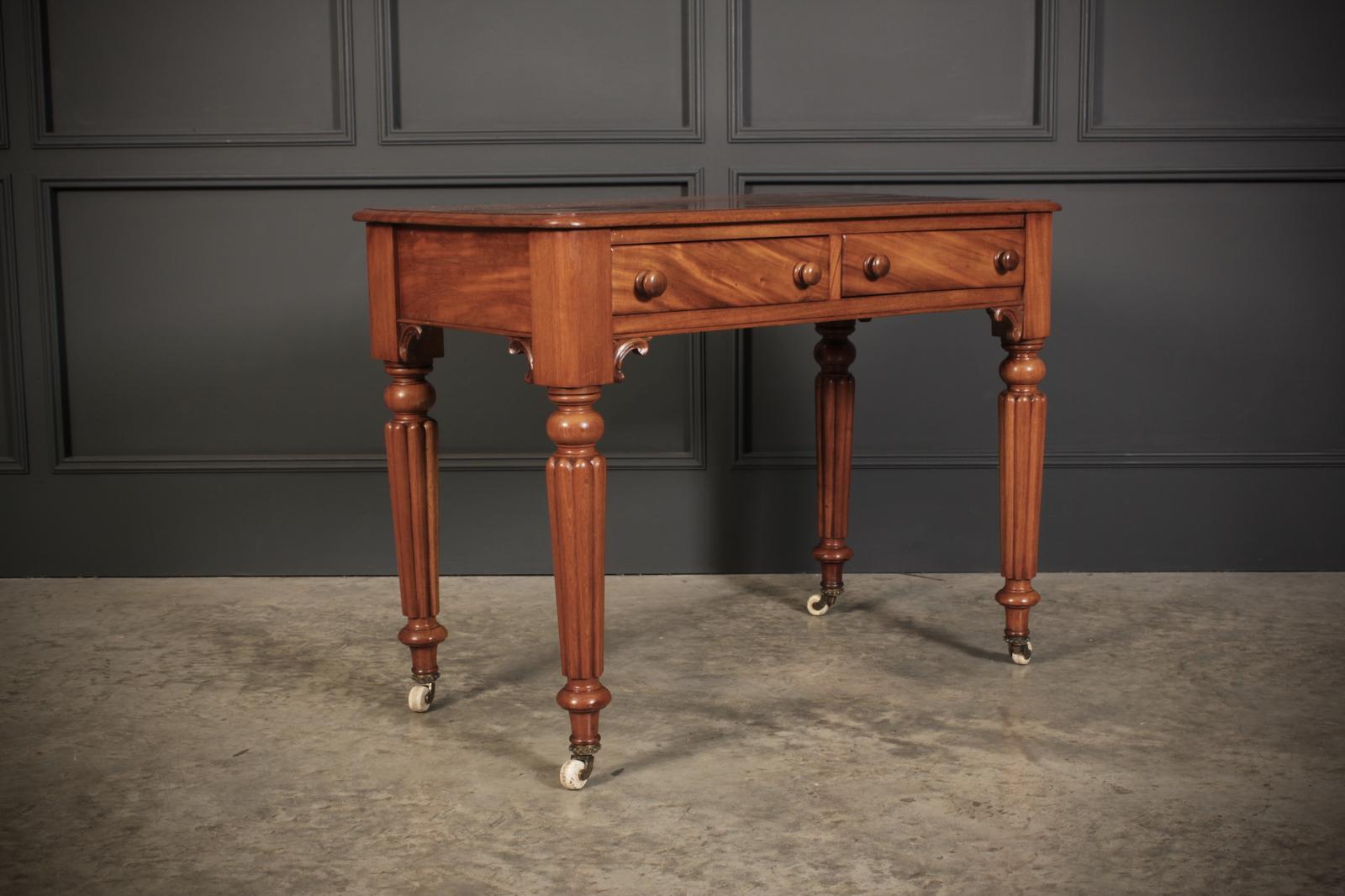 Victorian Mahogany Side Table (1 of 12)