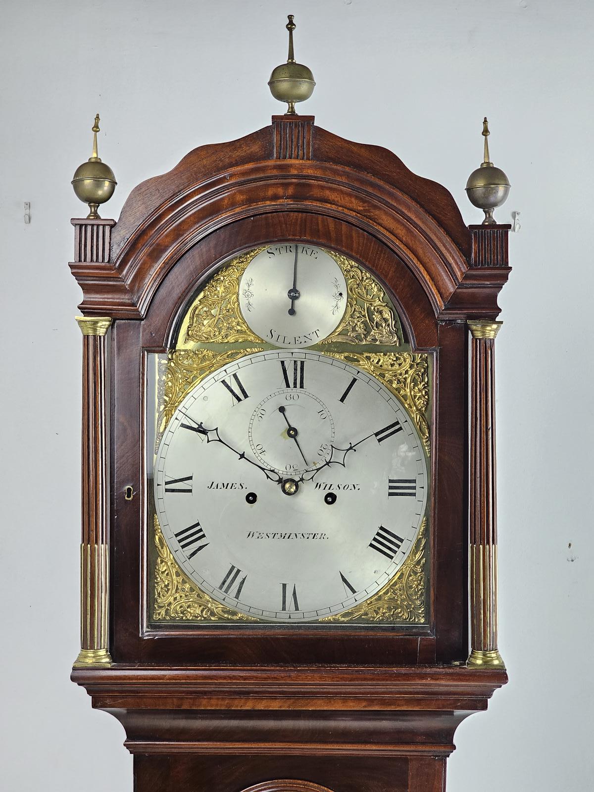 Longcase Clock James Wilson of Westminster (1 of 15)