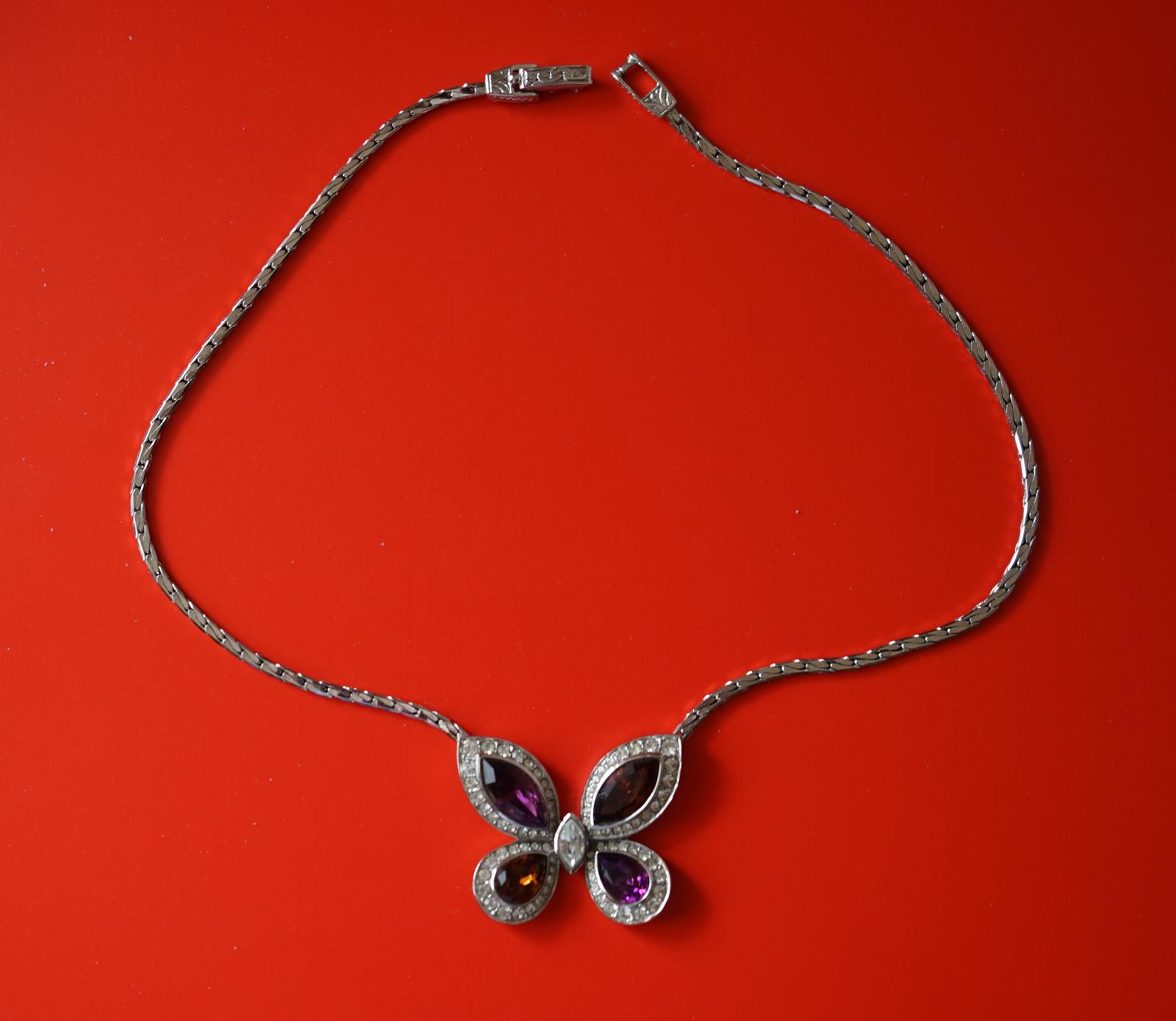 Designer 'Atwood & Sawyer' Crystal Butterfly Pendant Boxed - Ideal Present (1 of 8)
