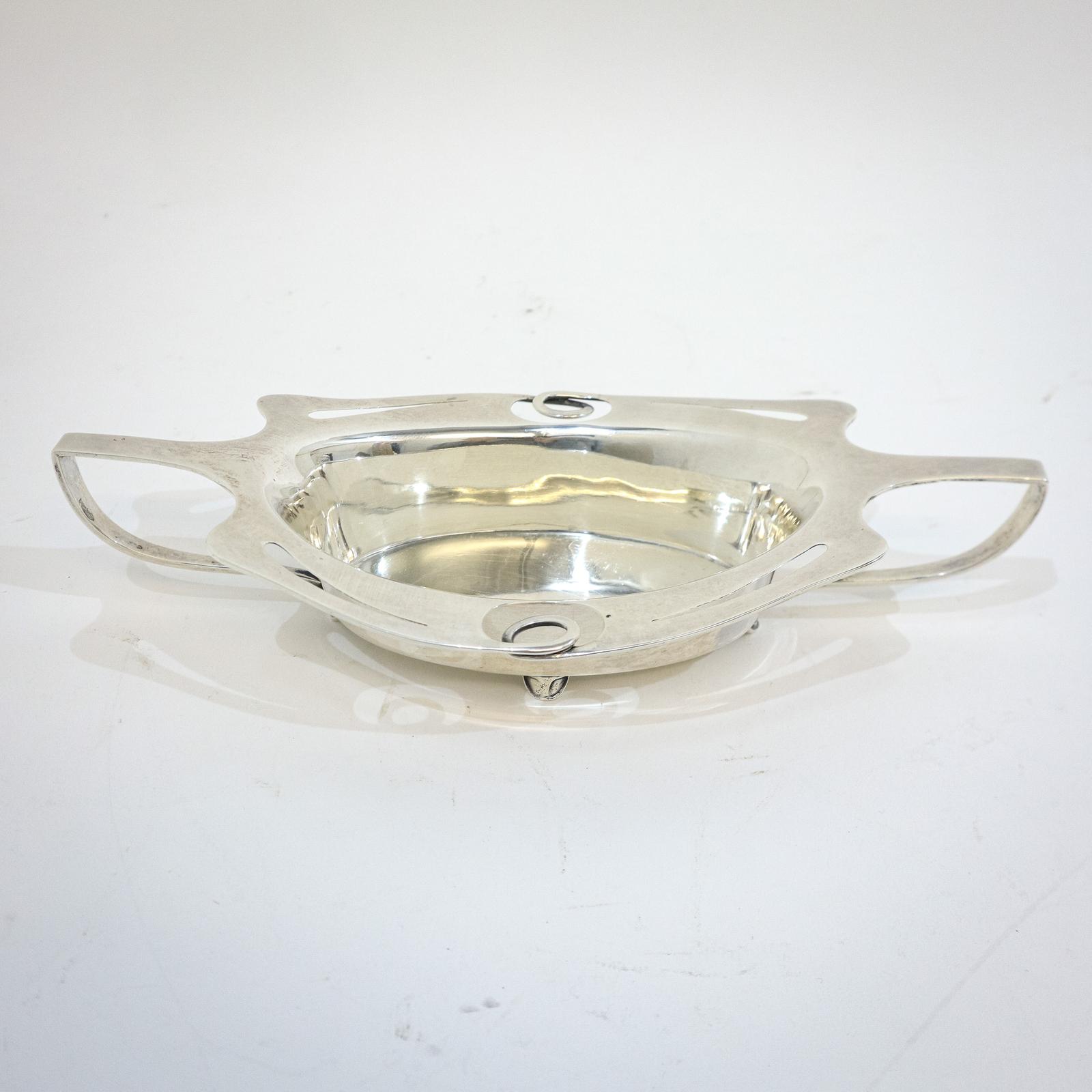 Beautiful Art Nouveau Silver Dish (1 of 8)