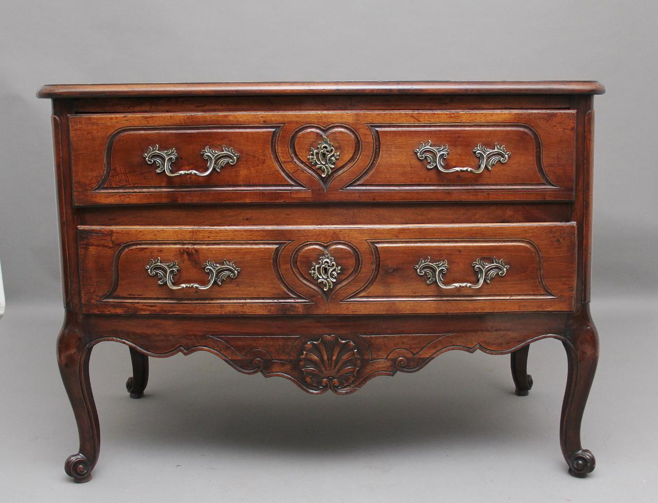 Early 19th Century French Walnut Commode (1 of 8)