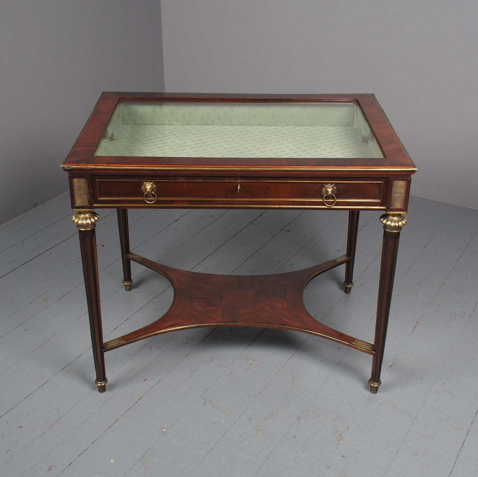 Large Antique Mahogany Bijouterie Table (1 of 10) Large Antique Mahogany Bijouterie Table (1 of 10)