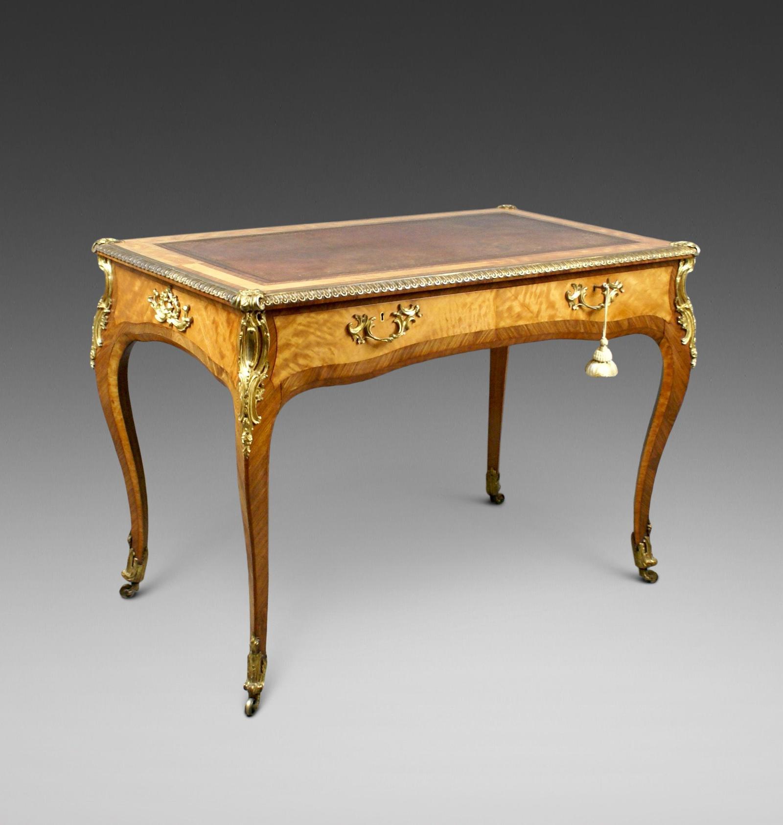 An Exceptional English Ormolu Writing Table (1 of 8)