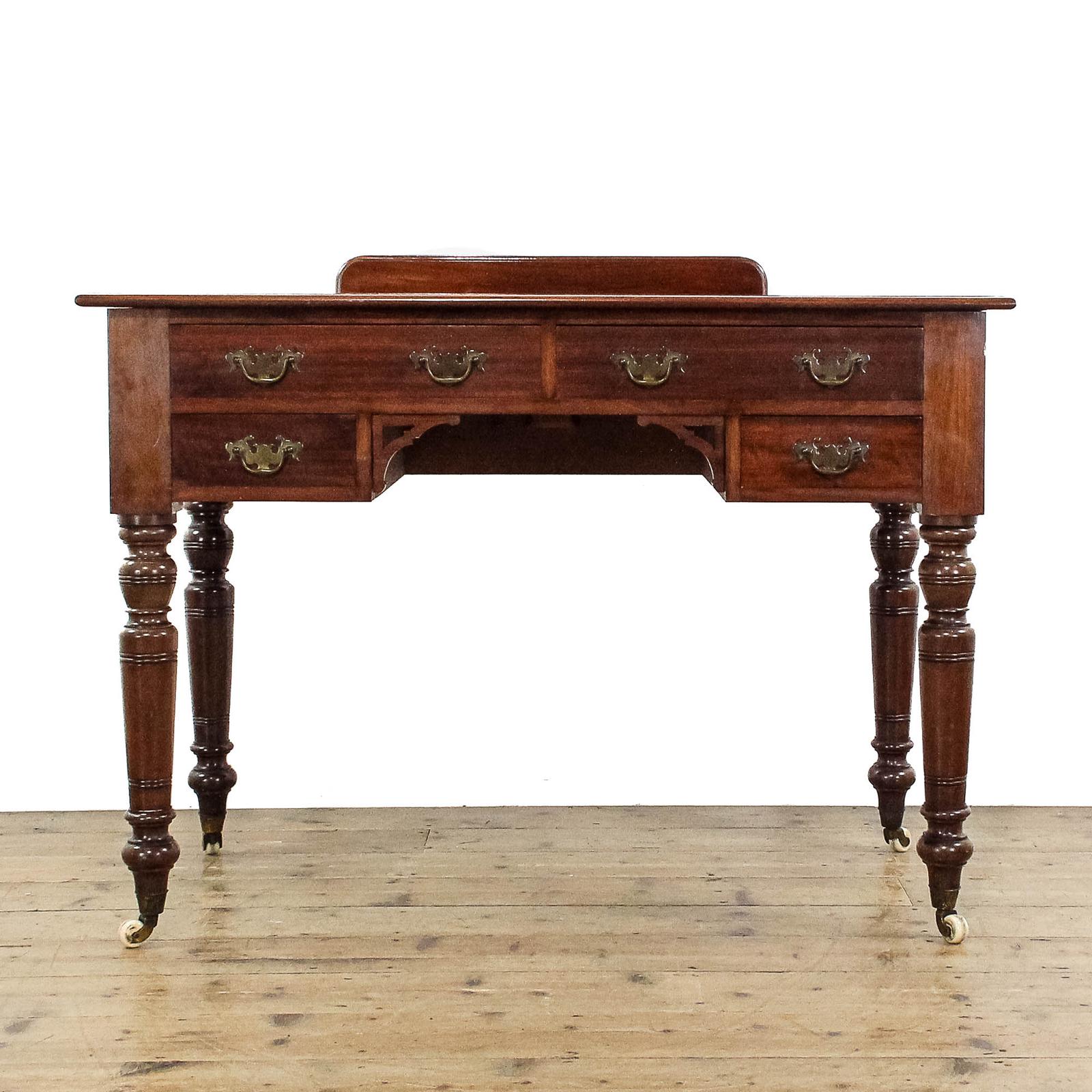 Antique Victorian Mahogany Side Table (1 of 8)