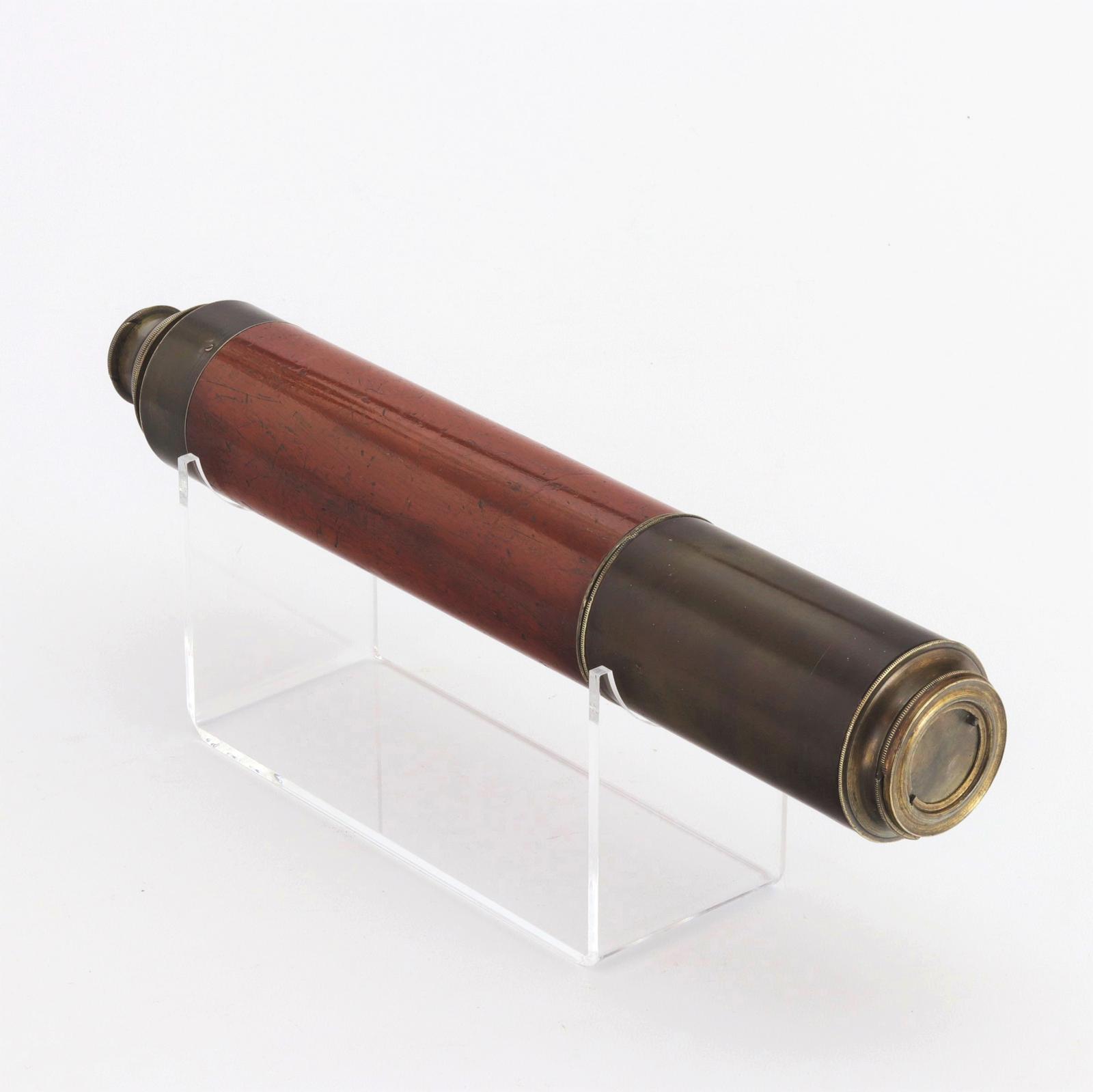 Early 19th Century 2-Draw Day or Night Telescope by Harris & Son London c1820 (1 of 10)
