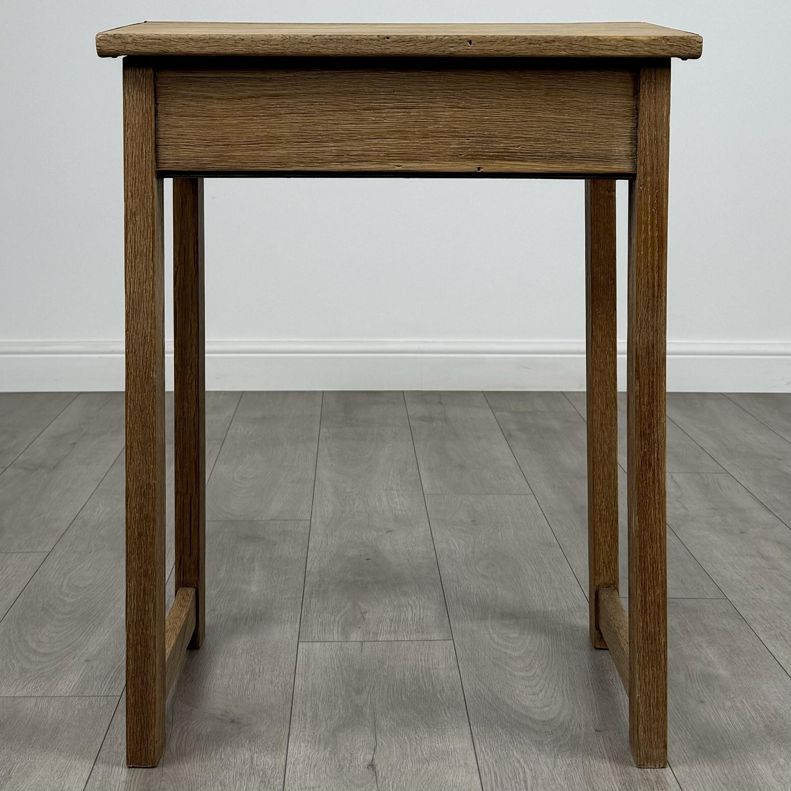Antique 20th Century Small Oak School Desk (1 of 12)