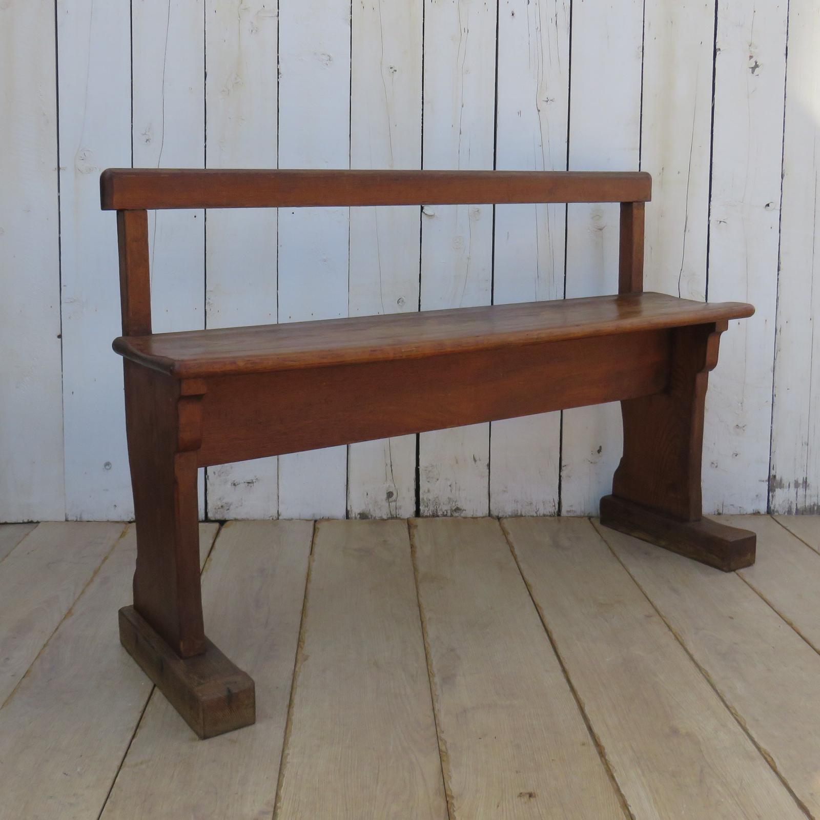 Antique French Hall Bench (1 of 8)
