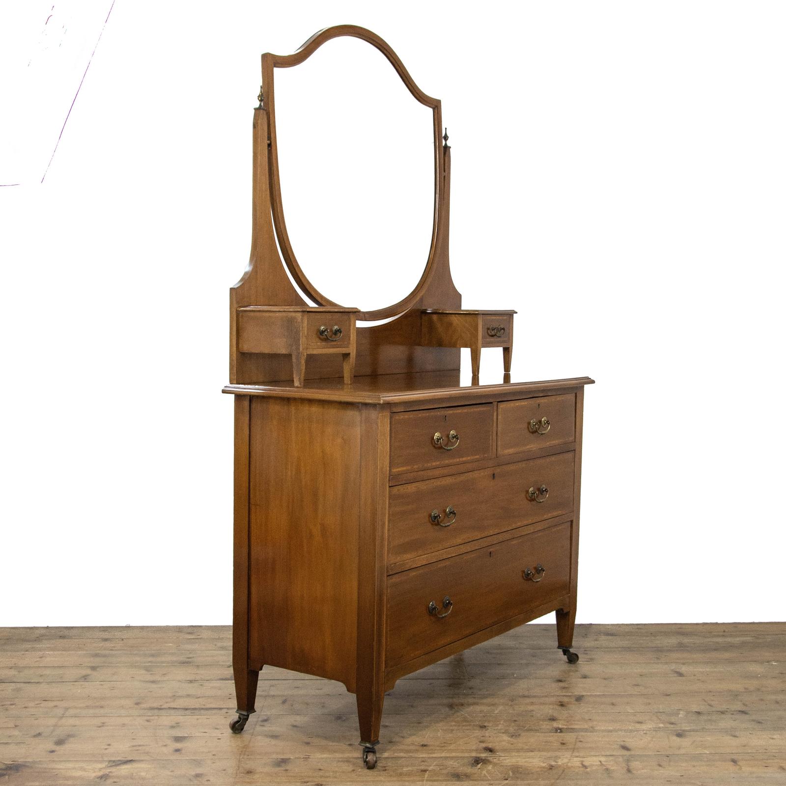 Antique Edwardian Mahogany Dressing Table (1 of 12) Antique Edwardian Mahogany Dressing Table (1 of 12)