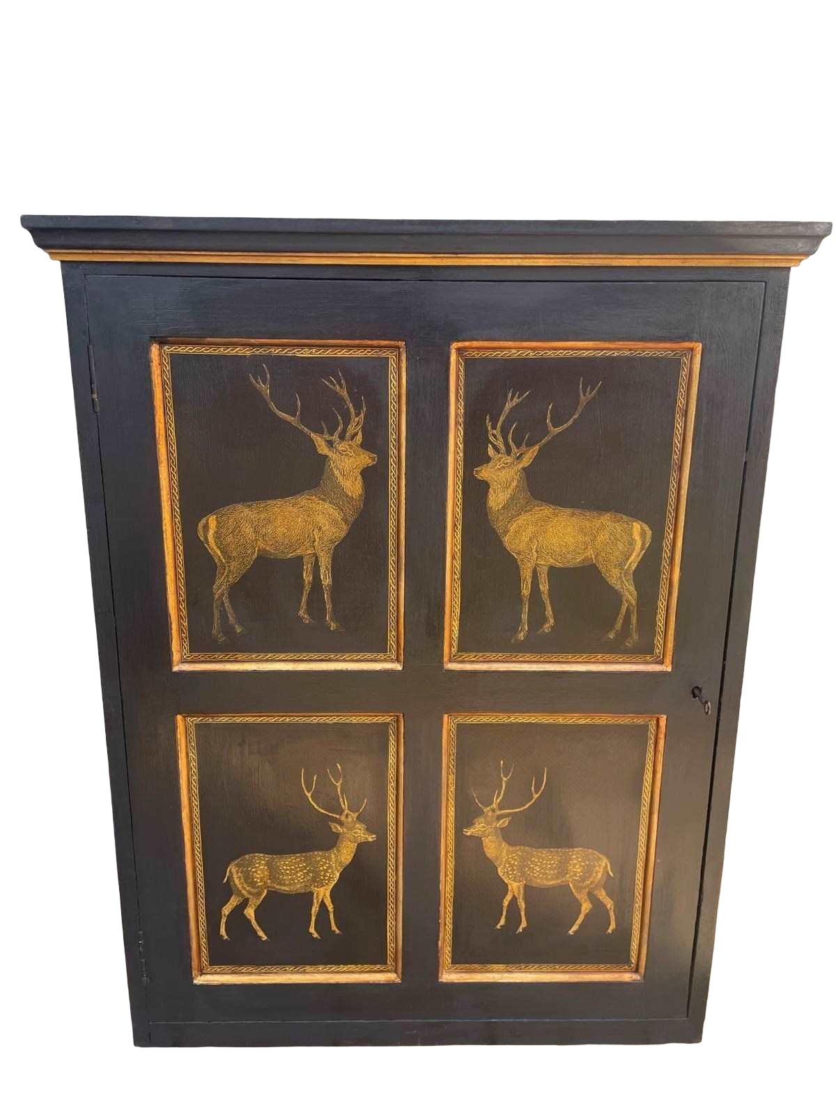 Stag Decorated Cupboard (1 of 8) Stag Decorated Cupboard (1 of 8)