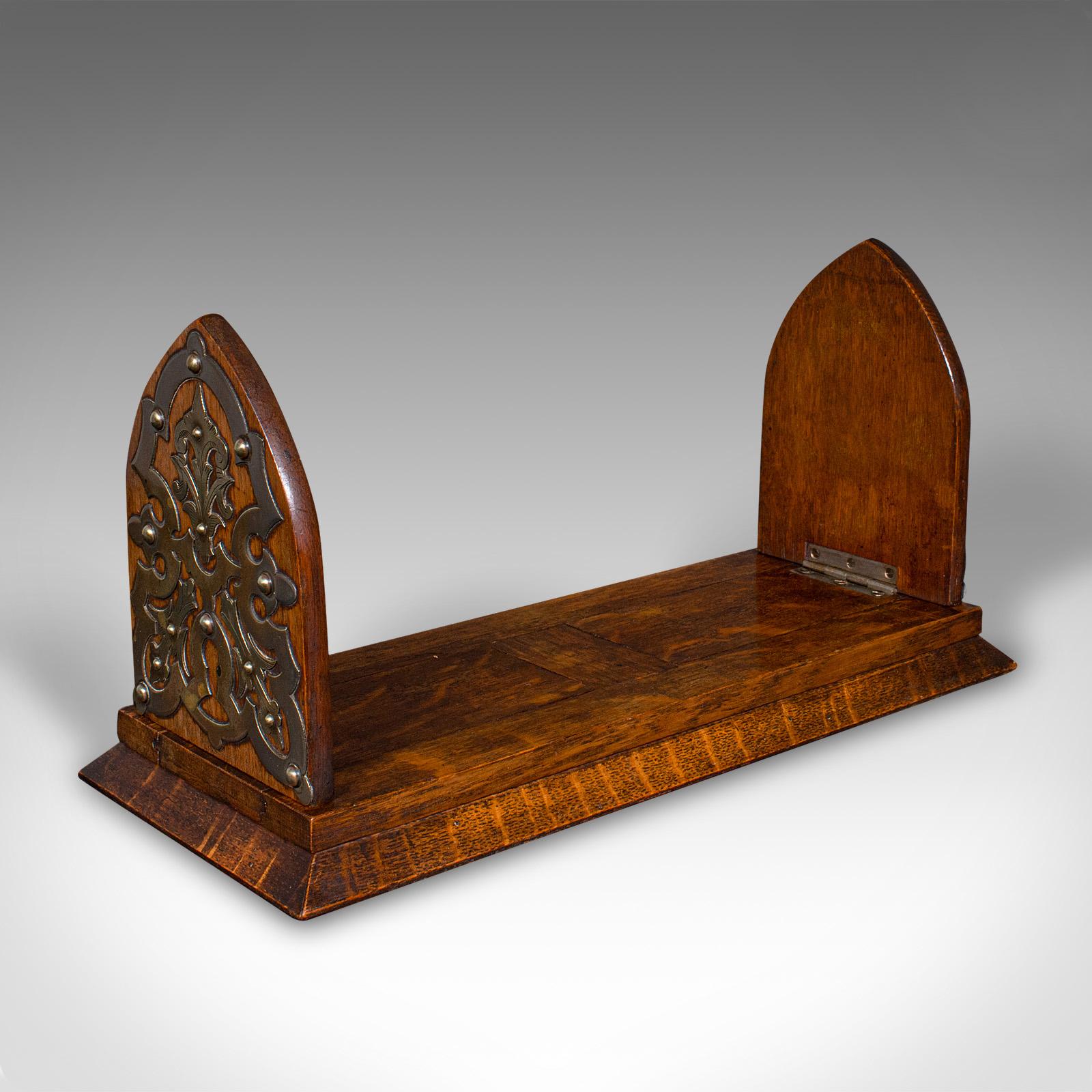 Antique Gothic Revival Novel Slide, Scottish Oak, Extending Book Rest, Victorian (1 of 9) Antique Gothic Revival Novel Slide, Scottish Oak, Extending Book Rest, Victorian (1 of 9)