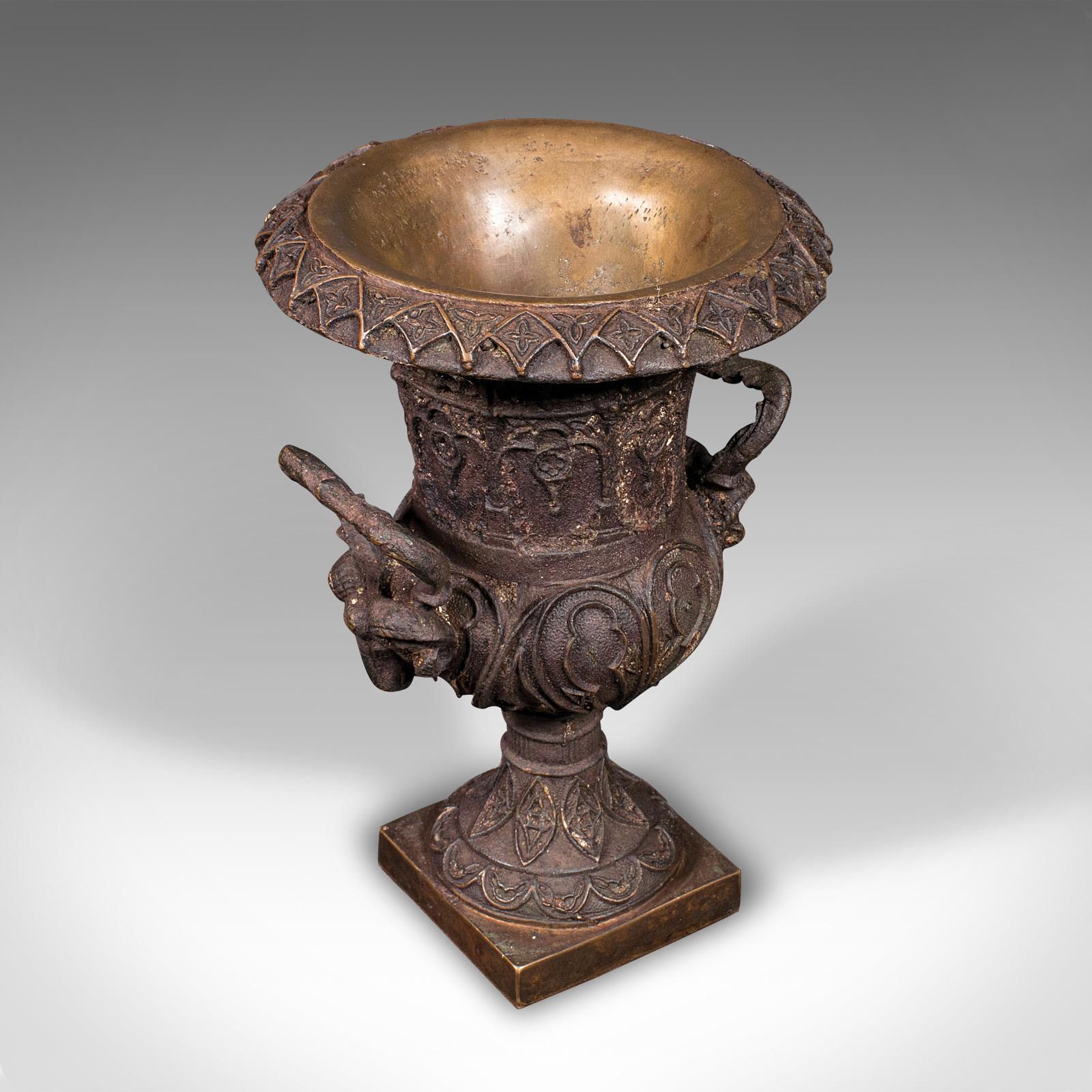 Antique Grand Tour Urn, Italian, Bronze, Posy Vase, Great Exhibition c.1850 (1 of 12)