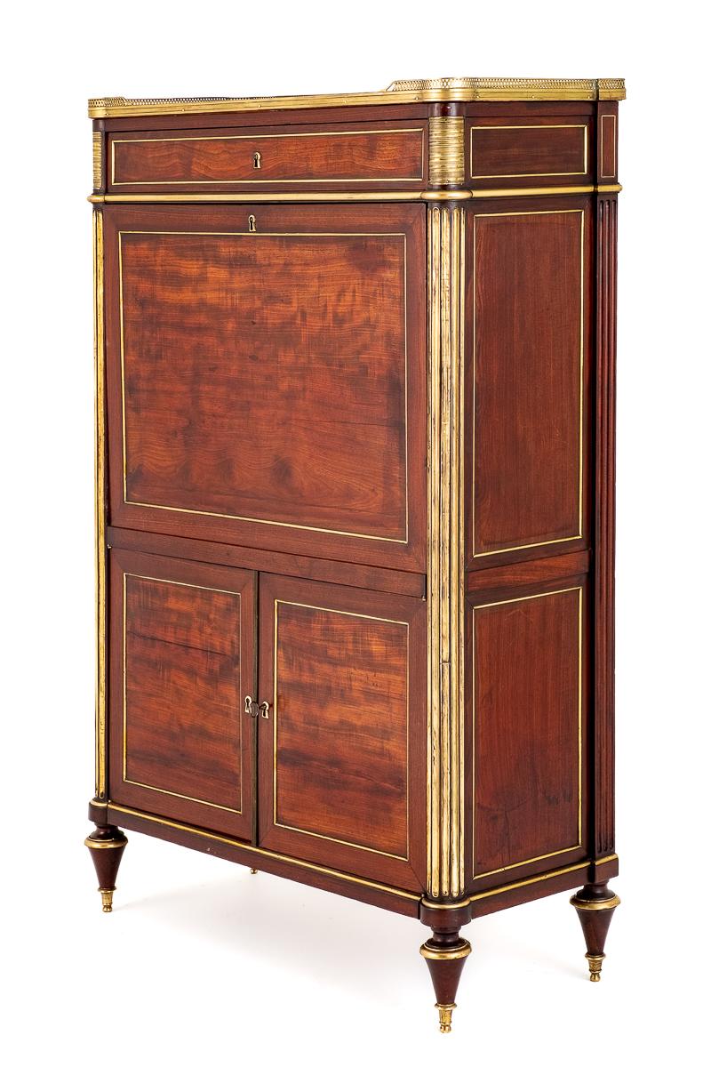 Good Quality French Mahogany Escritoire (1 of 10)