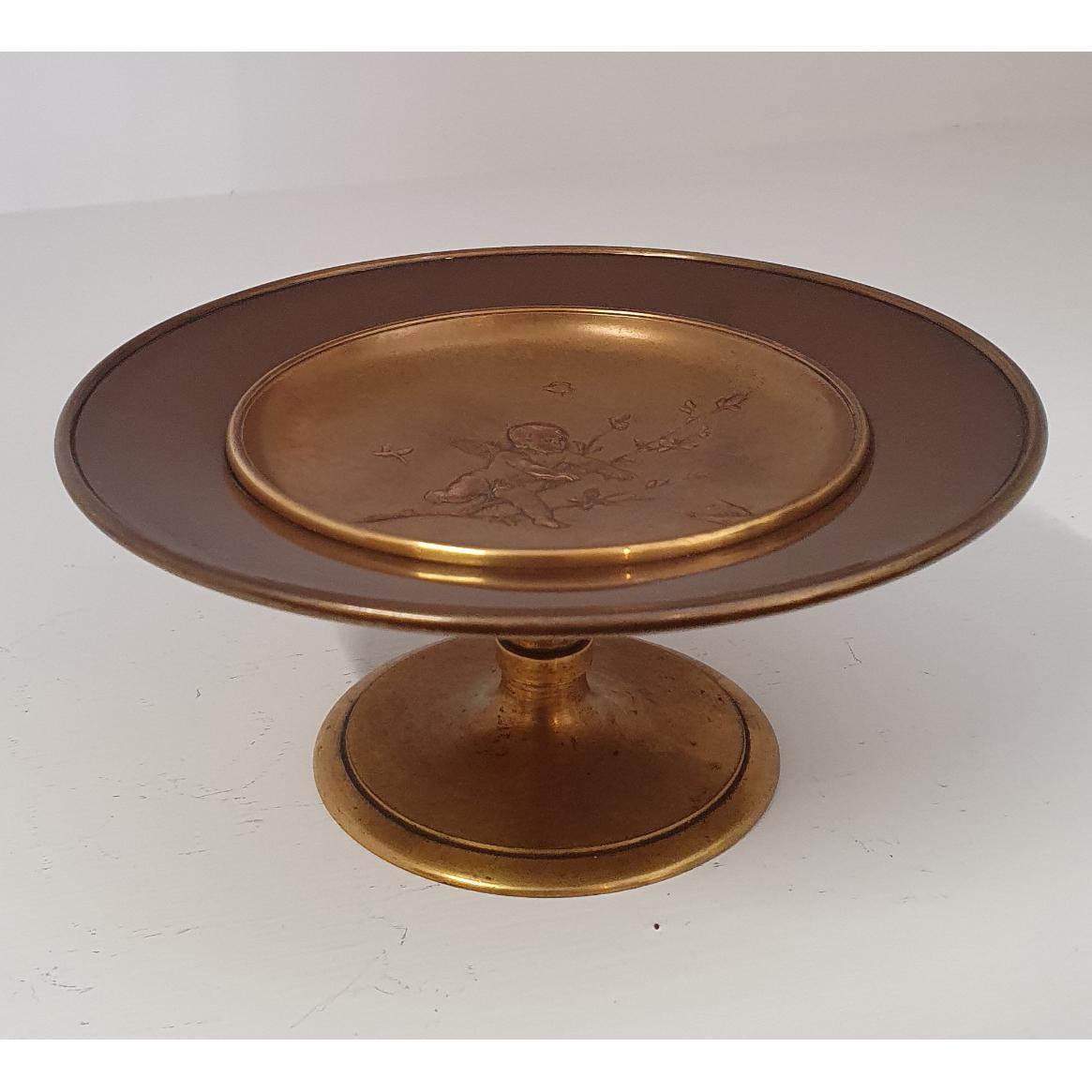 19th Century French Copper & Brass Tazza (1 of 5) 19th Century French Copper & Brass Tazza (1 of 5)