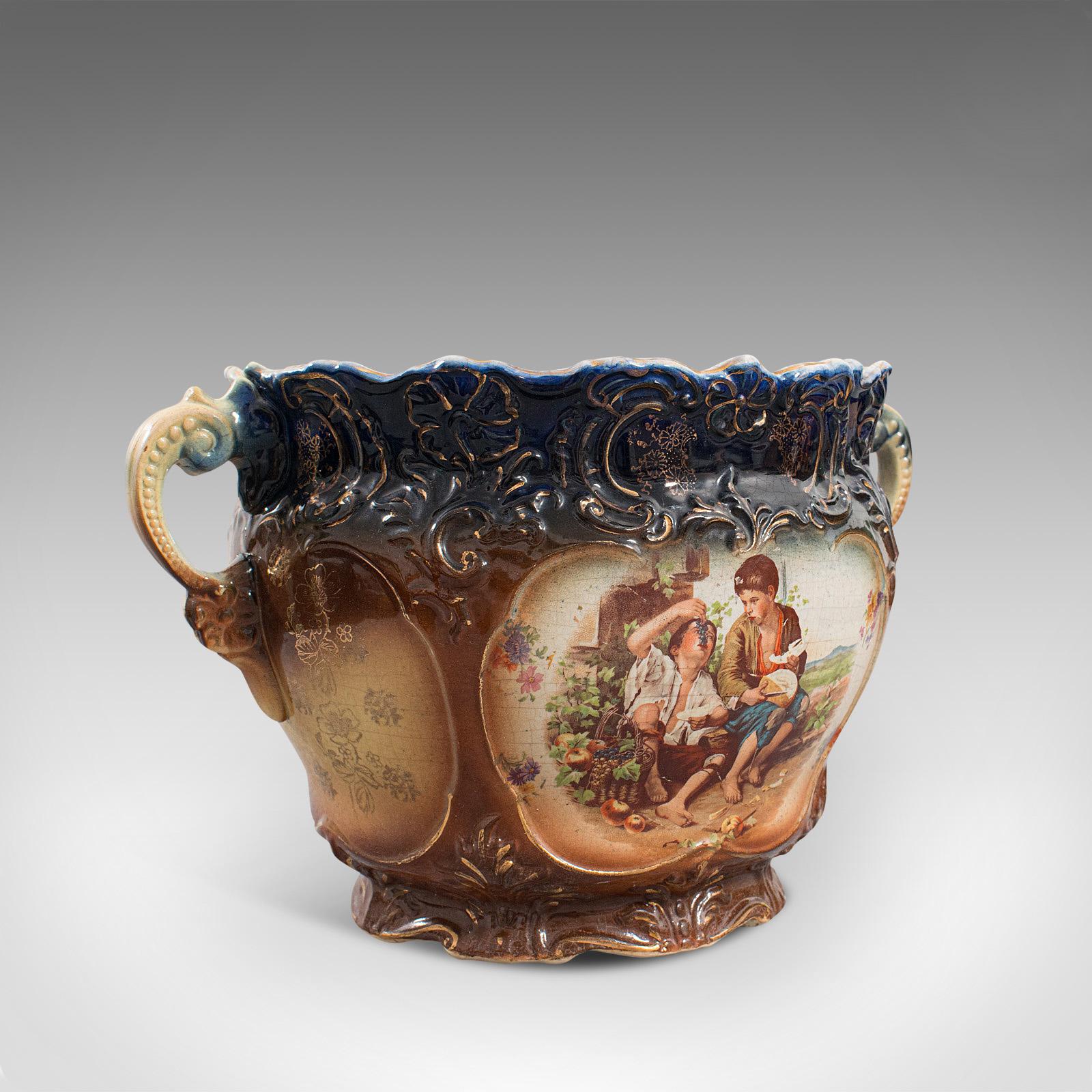 Antique Decorative Planter, English, Ceramic, Jardiniere, Bowl, Edwardian, 1910 (1 of 12) Antique Decorative Planter, English, Ceramic, Jardiniere, Bowl, Edwardian, 1910 (1 of 12)