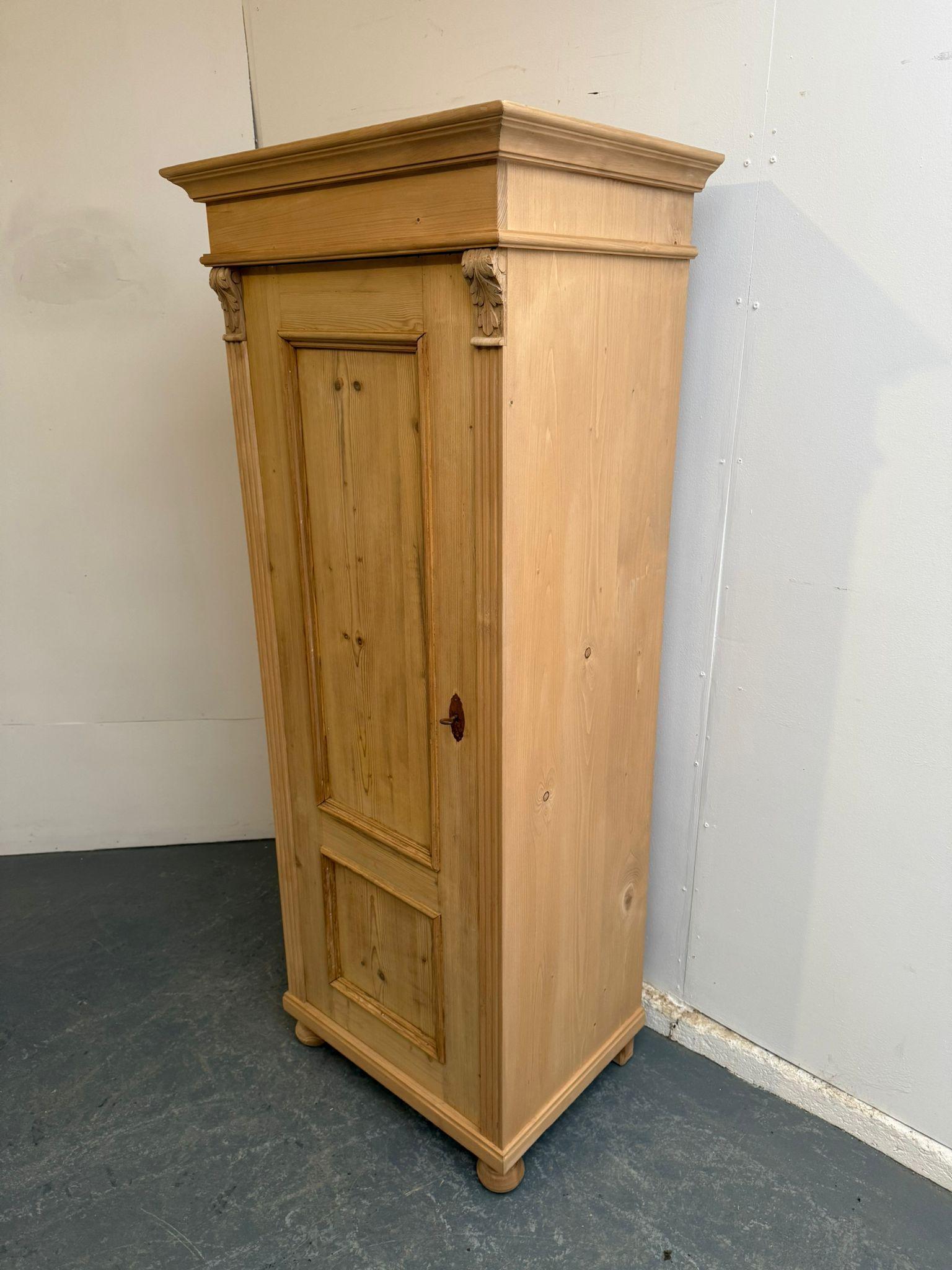 Wide & Deep Antique Pine 1 Door Storage Cupboard to wax / paint (1 of 9) Wide & Deep Antique Pine 1 Door Storage Cupboard to wax / paint (1 of 9)