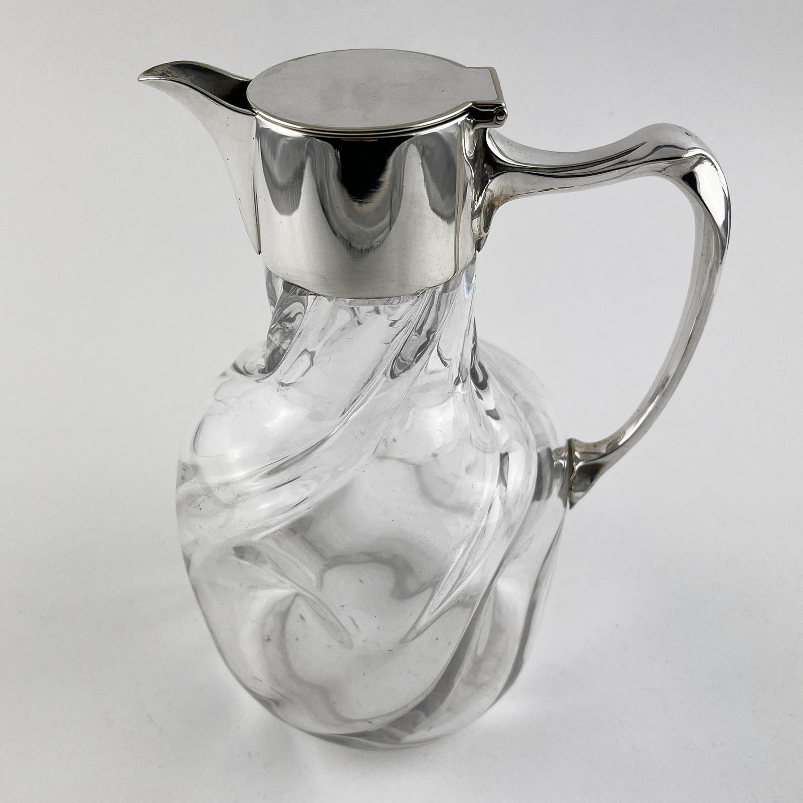 Late Victorian Mappin & Webb Silver Plated Claret Jug (1 of 5) Late Victorian Mappin & Webb Silver Plated Claret Jug (1 of 5)