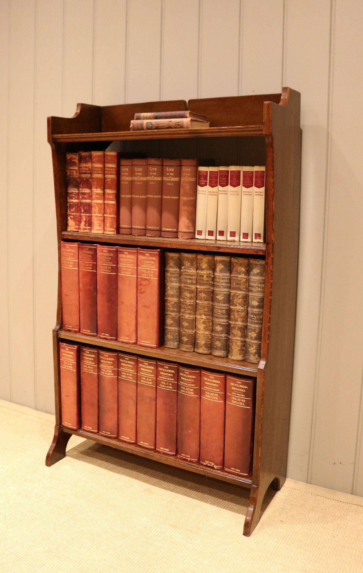 Oak Open Bookcase (1 of 11) Oak Open Bookcase (1 of 11)