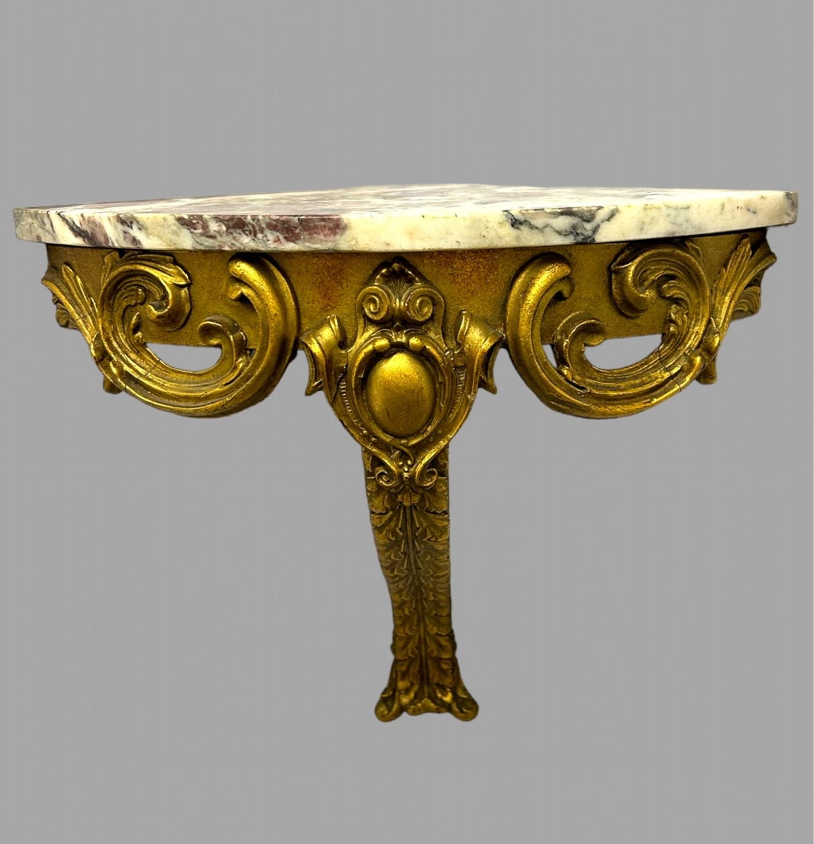 A Mid Century French Style Bracket Shelf (1 of 4) A Mid Century French Style Bracket Shelf (1 of 4)