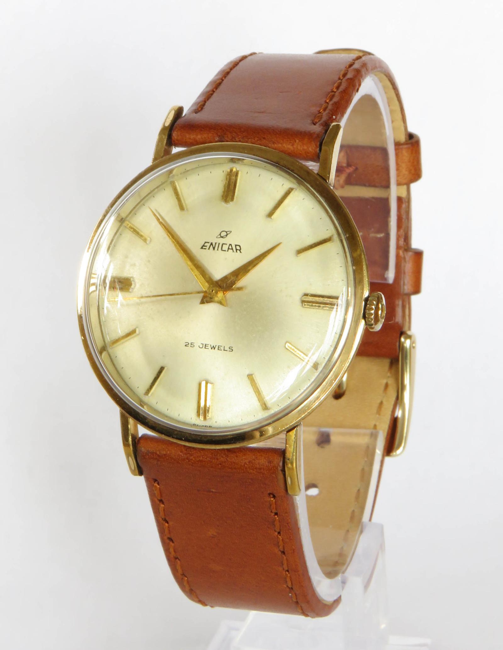 Watch: Gents 1950s Enicar Wrist Watch (1 of 5) Watch: Gents 1950s Enicar Wrist Watch (1 of 5)