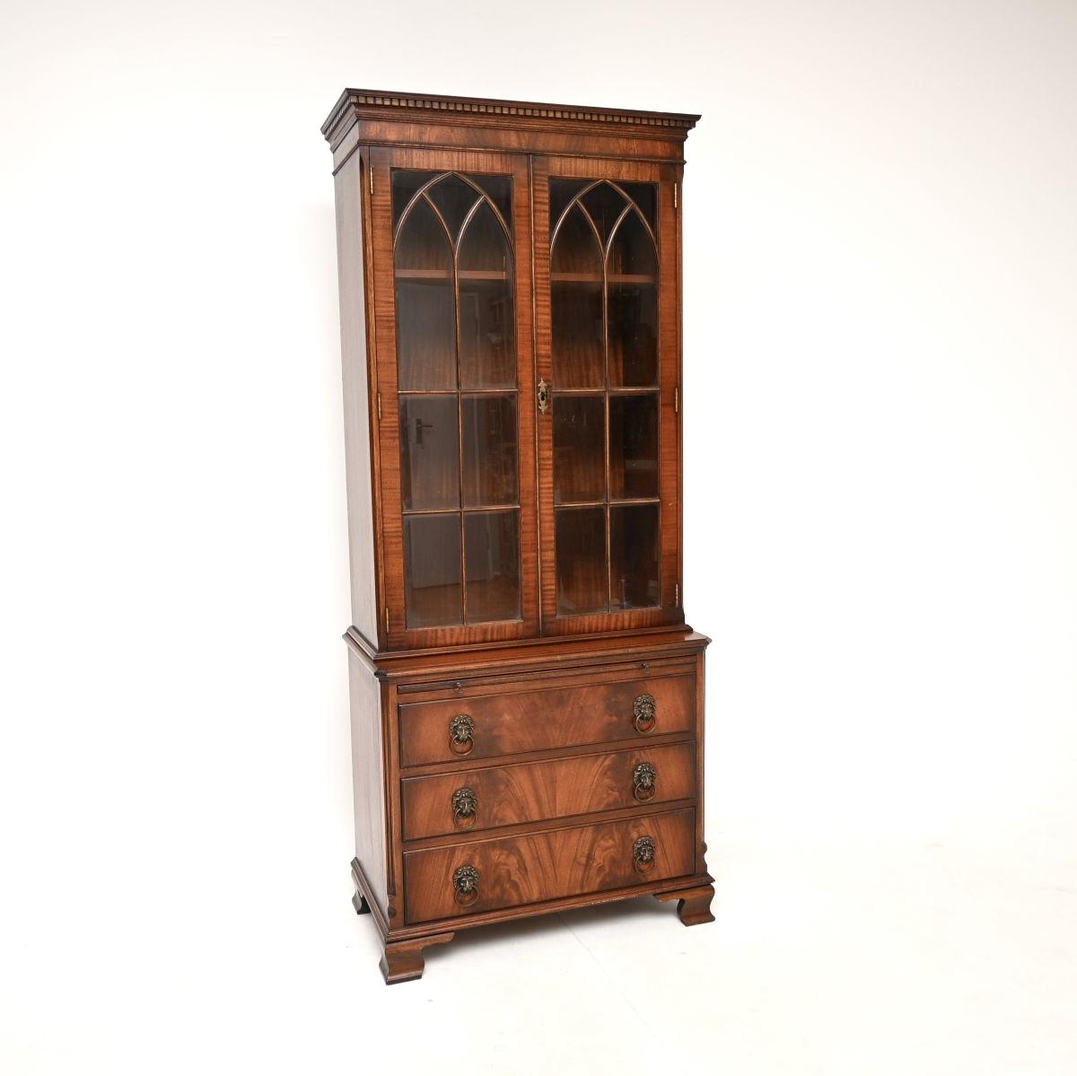 Georgian Style Mahogany Bookcase (1 of 9) Georgian Style Mahogany Bookcase (1 of 9)