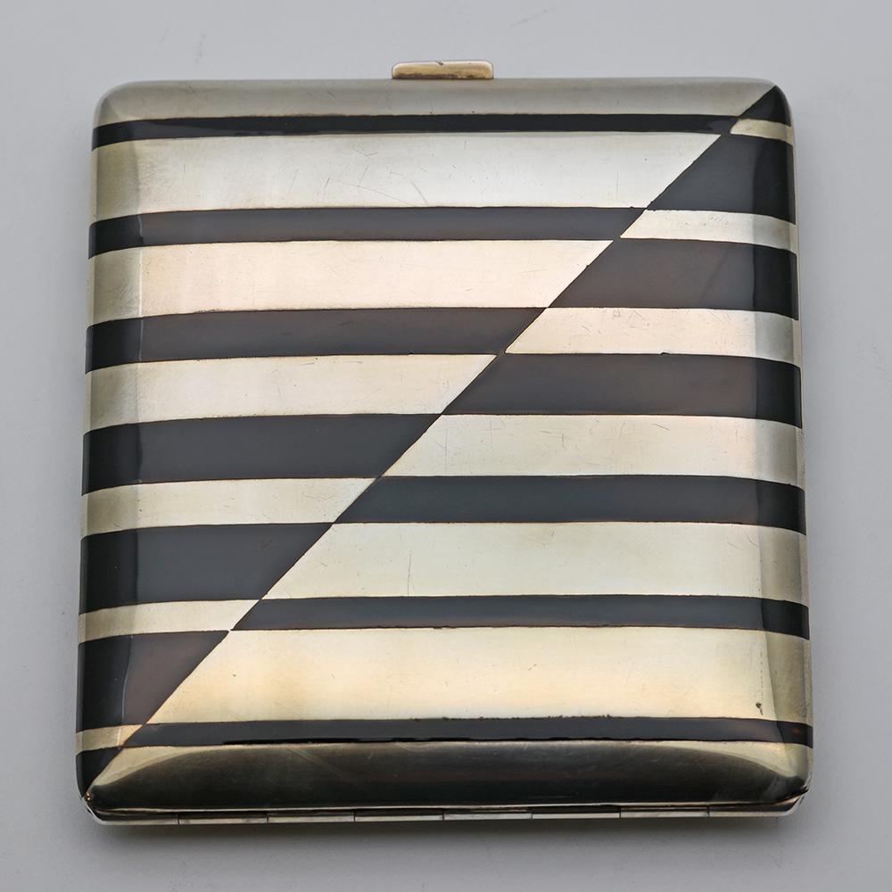 German Art Deco Silver Cigarette Case (1 of 4)