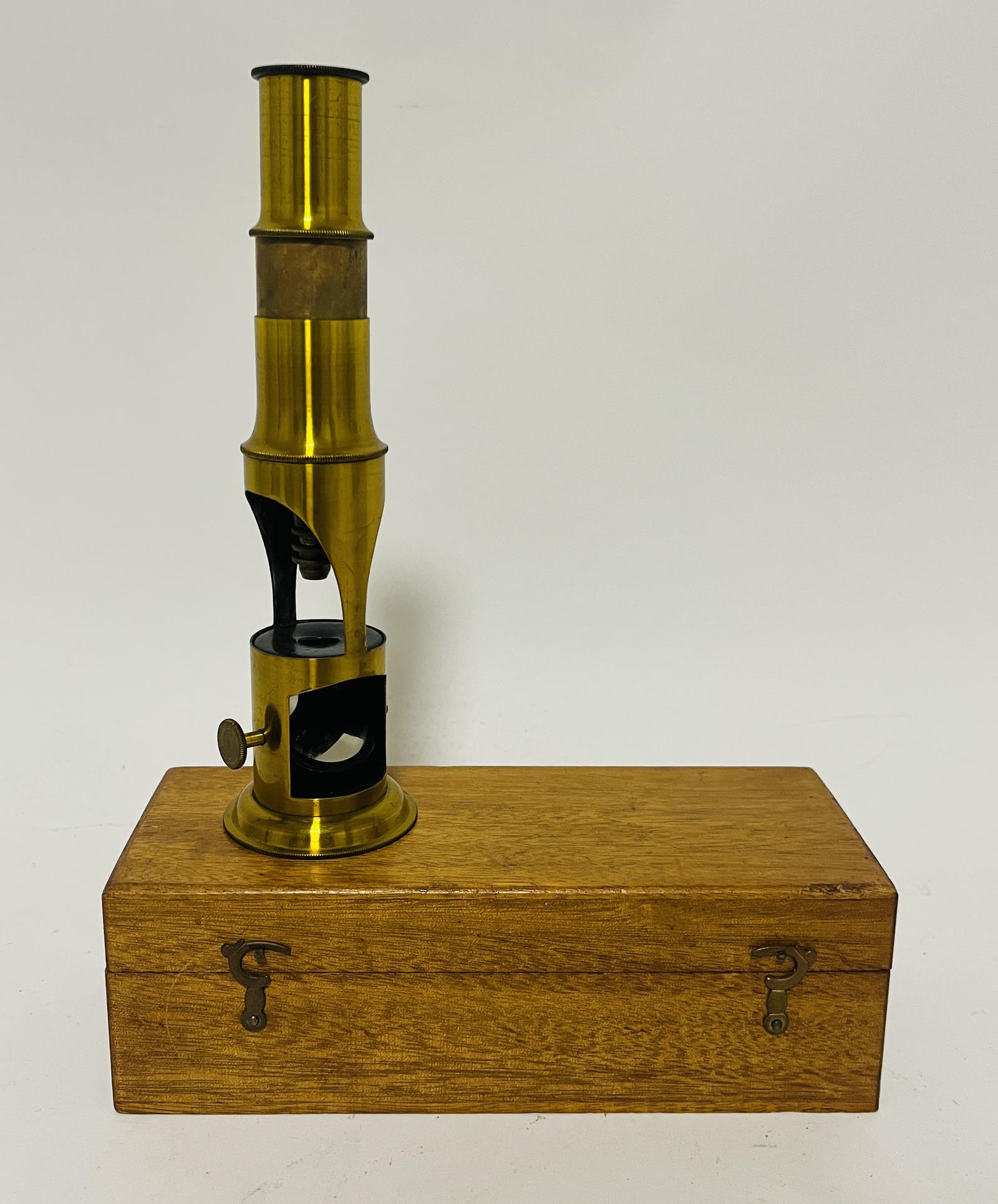 Antique Brass Student Microscope (1 of 13) Antique Brass Student Microscope (1 of 13)