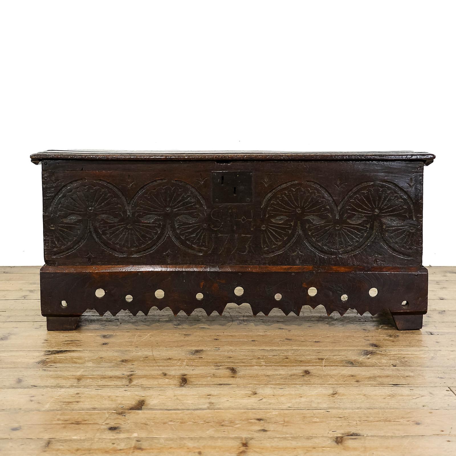 Antique 18th Century Oak Coffer (1 of 10) Antique 18th Century Oak Coffer (1 of 10)