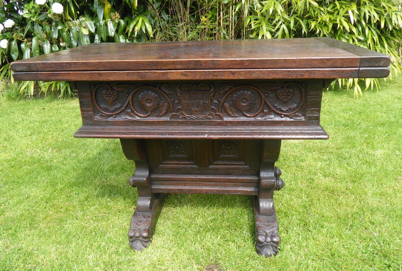 Hall Table Duke of Devonshire 1790 Oak (1 of 14)