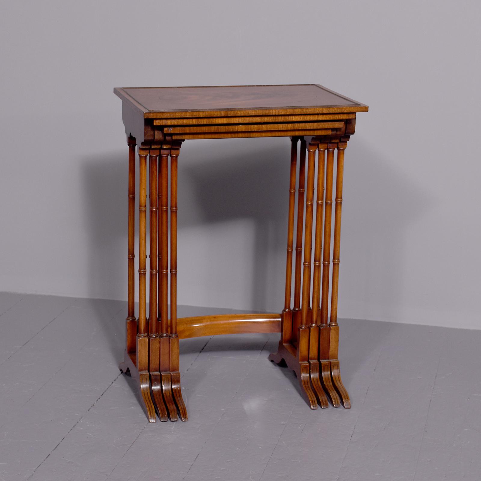 A Quartetto (4) of Georgian Style Occasional Tables (1 of 6)