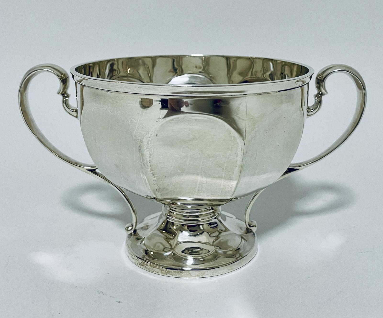 Antique Silver Twin Handled Bowl (1 of 14) Antique Silver Twin Handled Bowl (1 of 14)
