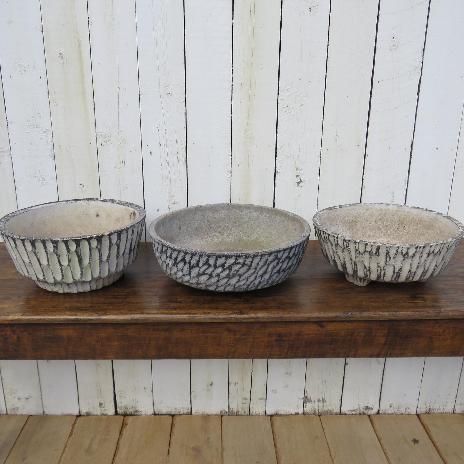 Trio Of Swiss Decorative Planters (1 of 7)