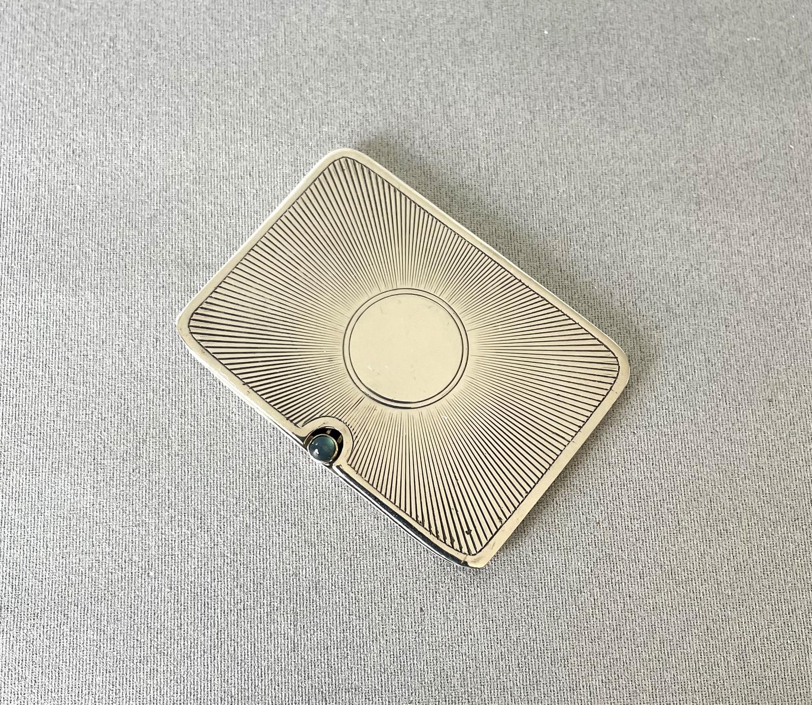 Superb Edwardian Silver Double Stamp Case (1 of 5)