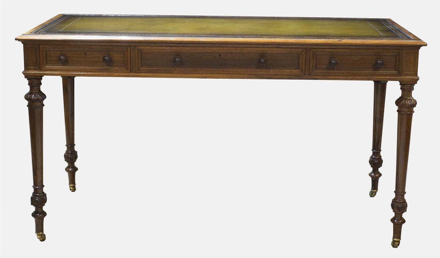 Rosewood Writing Table / Library Table c.1870 (1 of 1) Rosewood Writing Table / Library Table c.1870 (1 of 1)