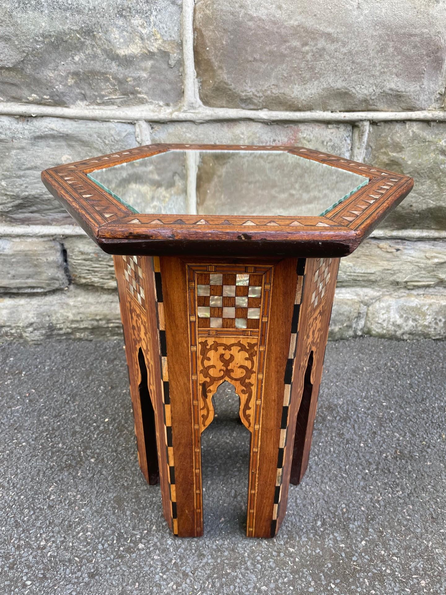 Antique Inlaid Moorish Table Liberty (1 of 6)