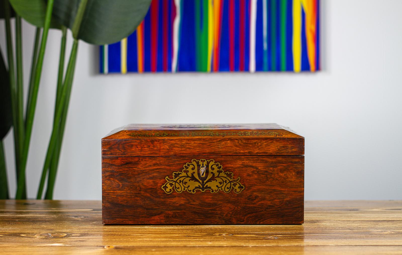 Regency Rosewood Work Box c.1820 (1 of 12) Regency Rosewood Work Box c.1820 (1 of 12)