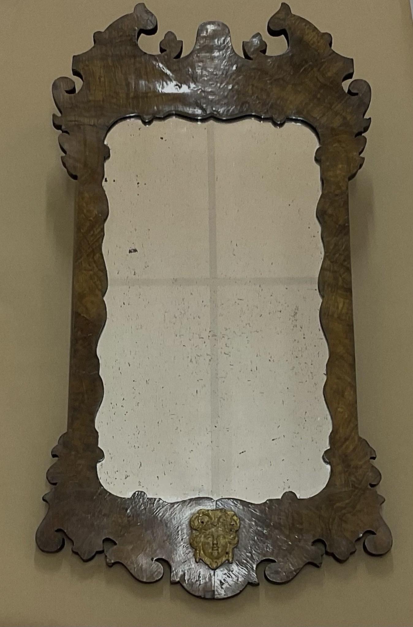 Georgian Burr Walnut Pier Mirror With Gilt Figure Antique C1820 (1 of 6) Georgian Burr Walnut Pier Mirror With Gilt Figure Antique C1820 (1 of 6)