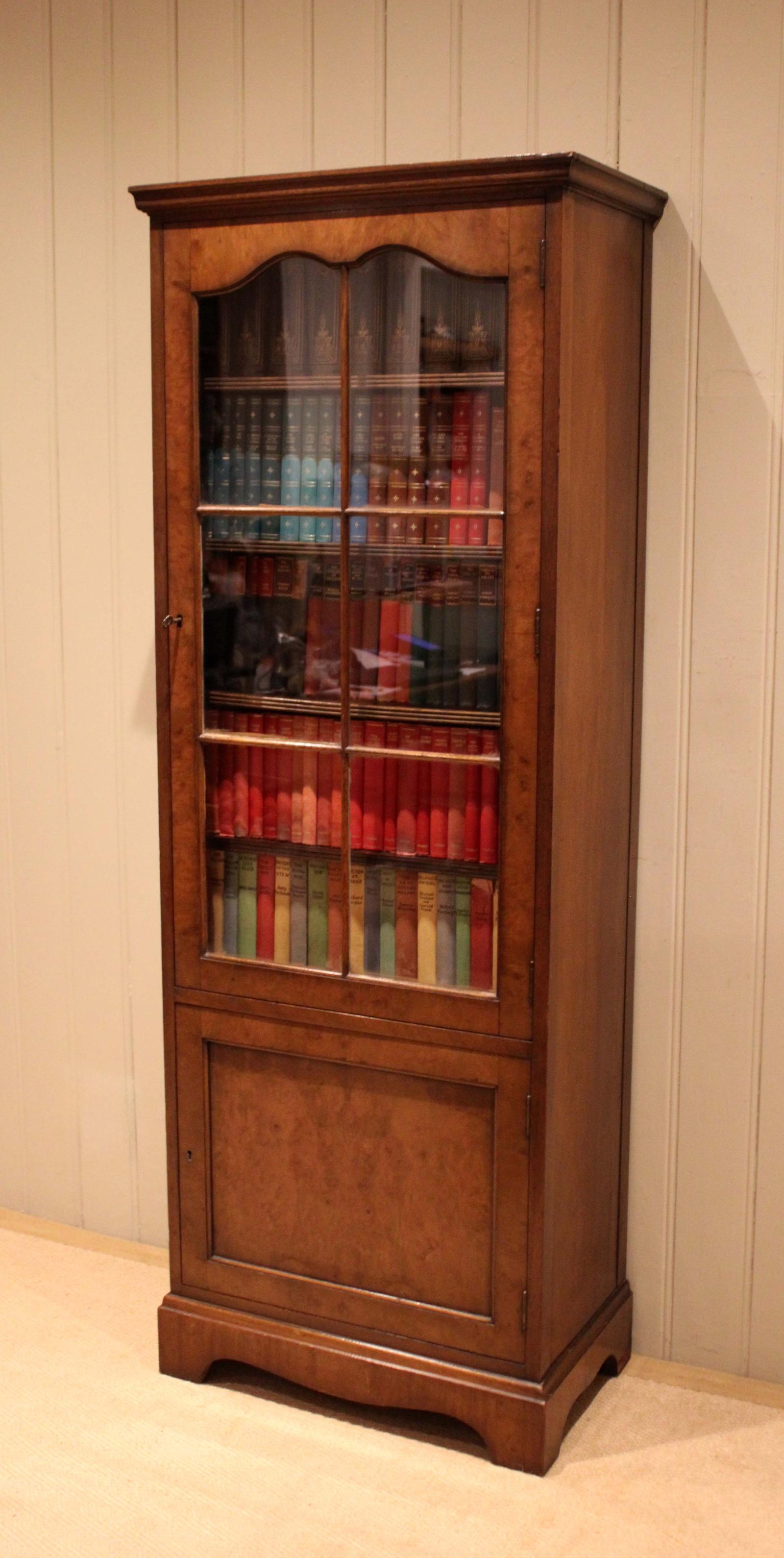 Walnut Glazed Bookcase (1 of 14) Walnut Glazed Bookcase (1 of 14)