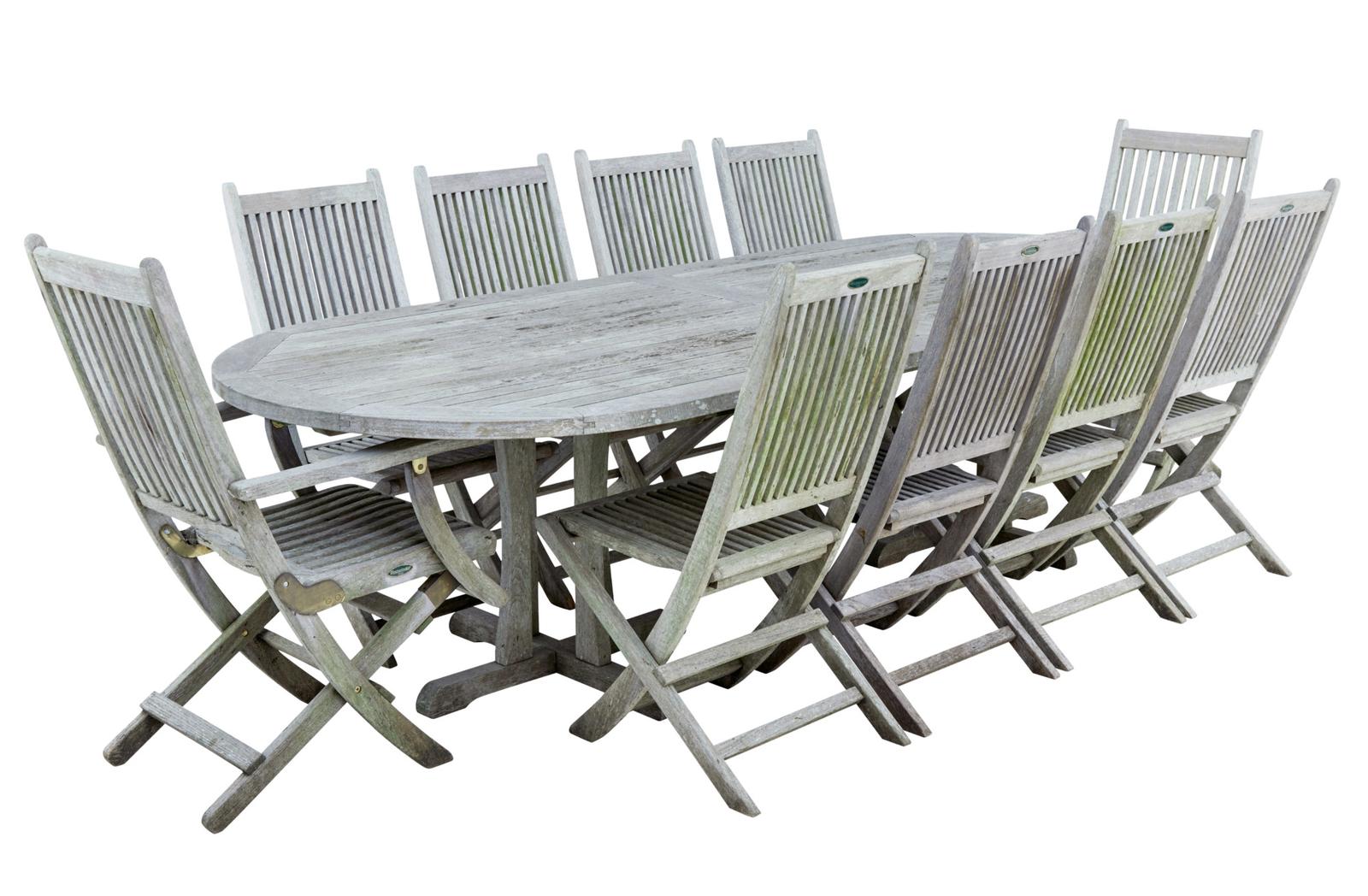 11 Piece Teak Garden Set by Westminister (1 of 9)