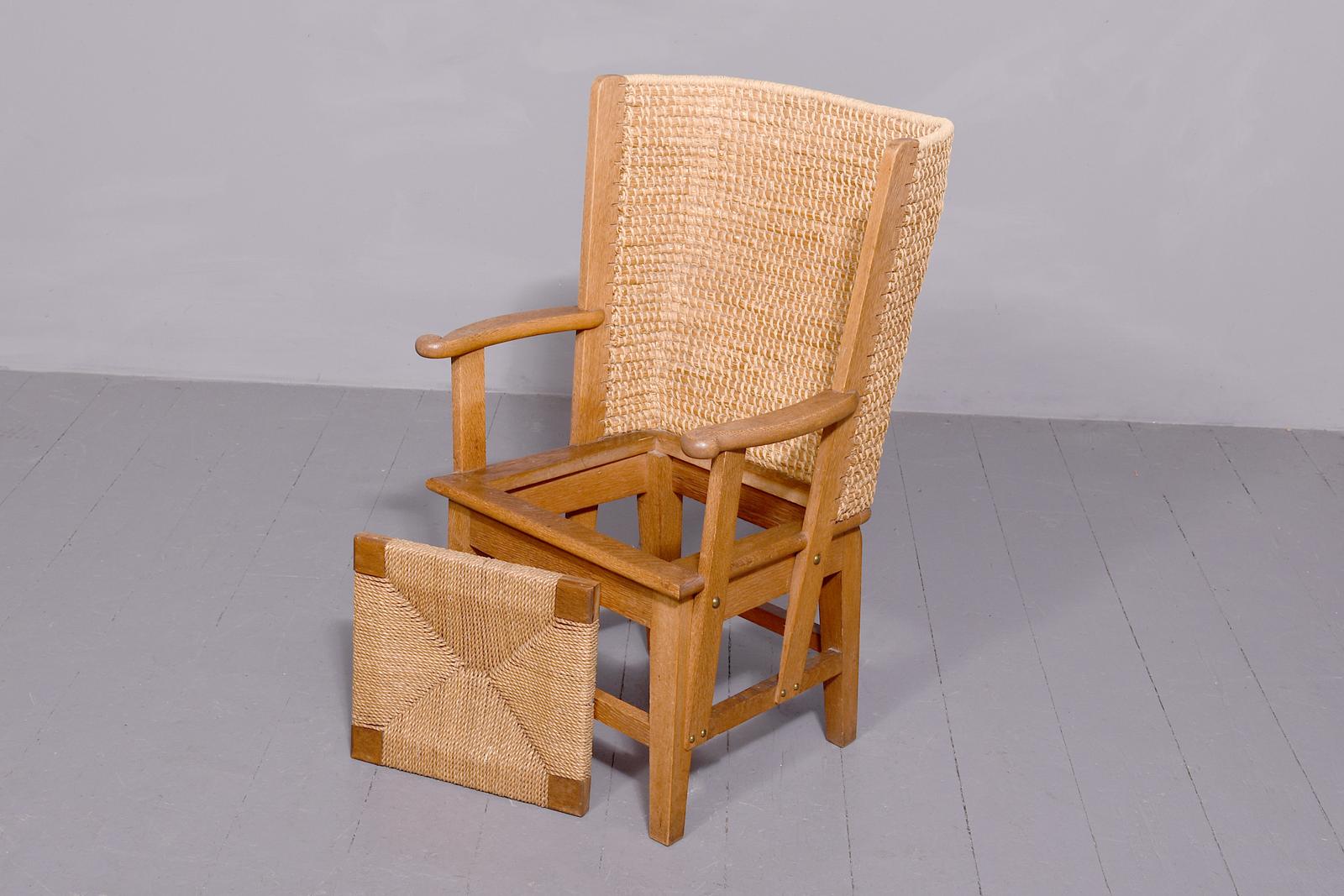 David Kirkness Oak Framed Small Orkney Chair (1 of 7)