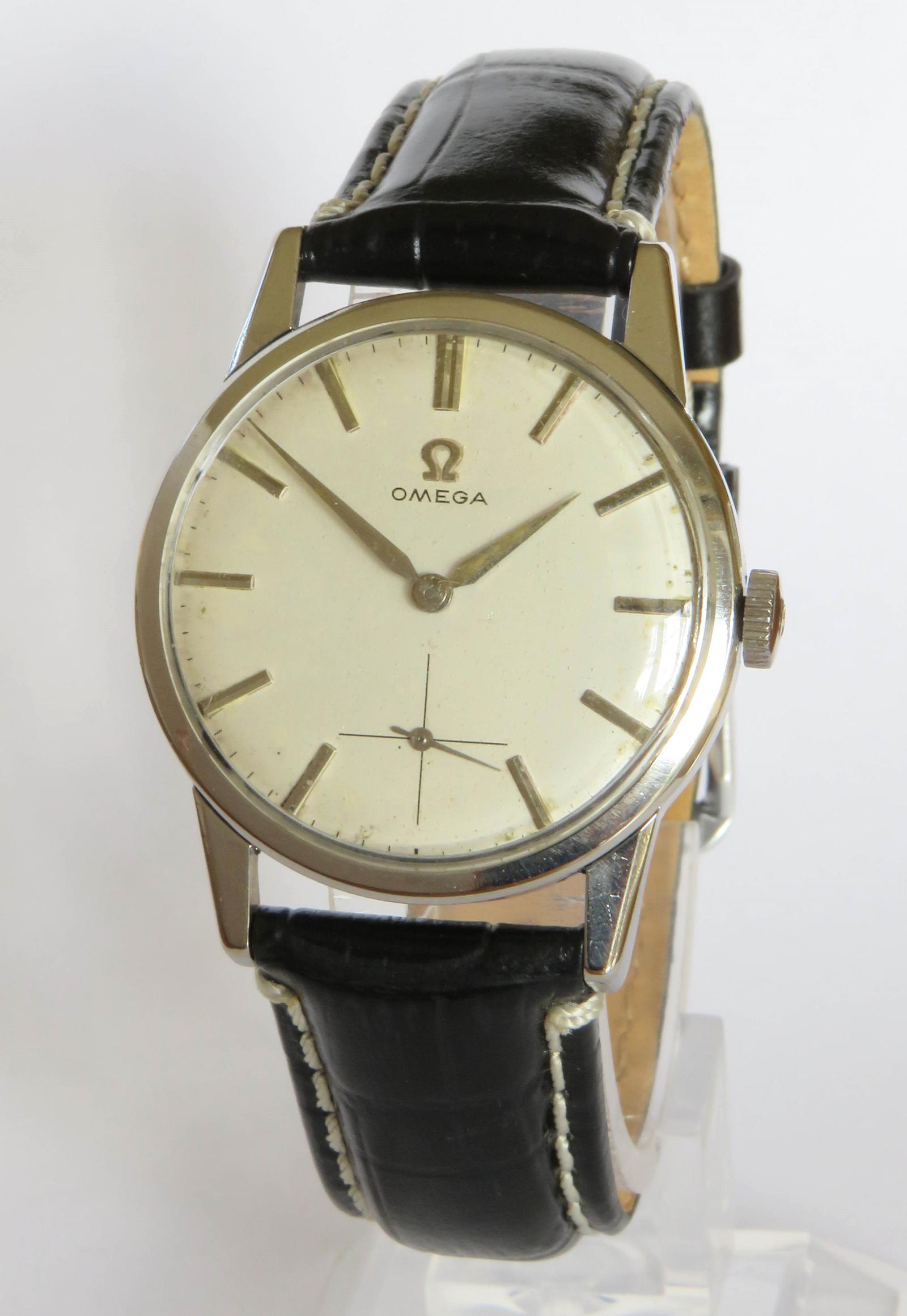 Watch : Gents Omega Wrist Watch, 1960 (1 of 5)
