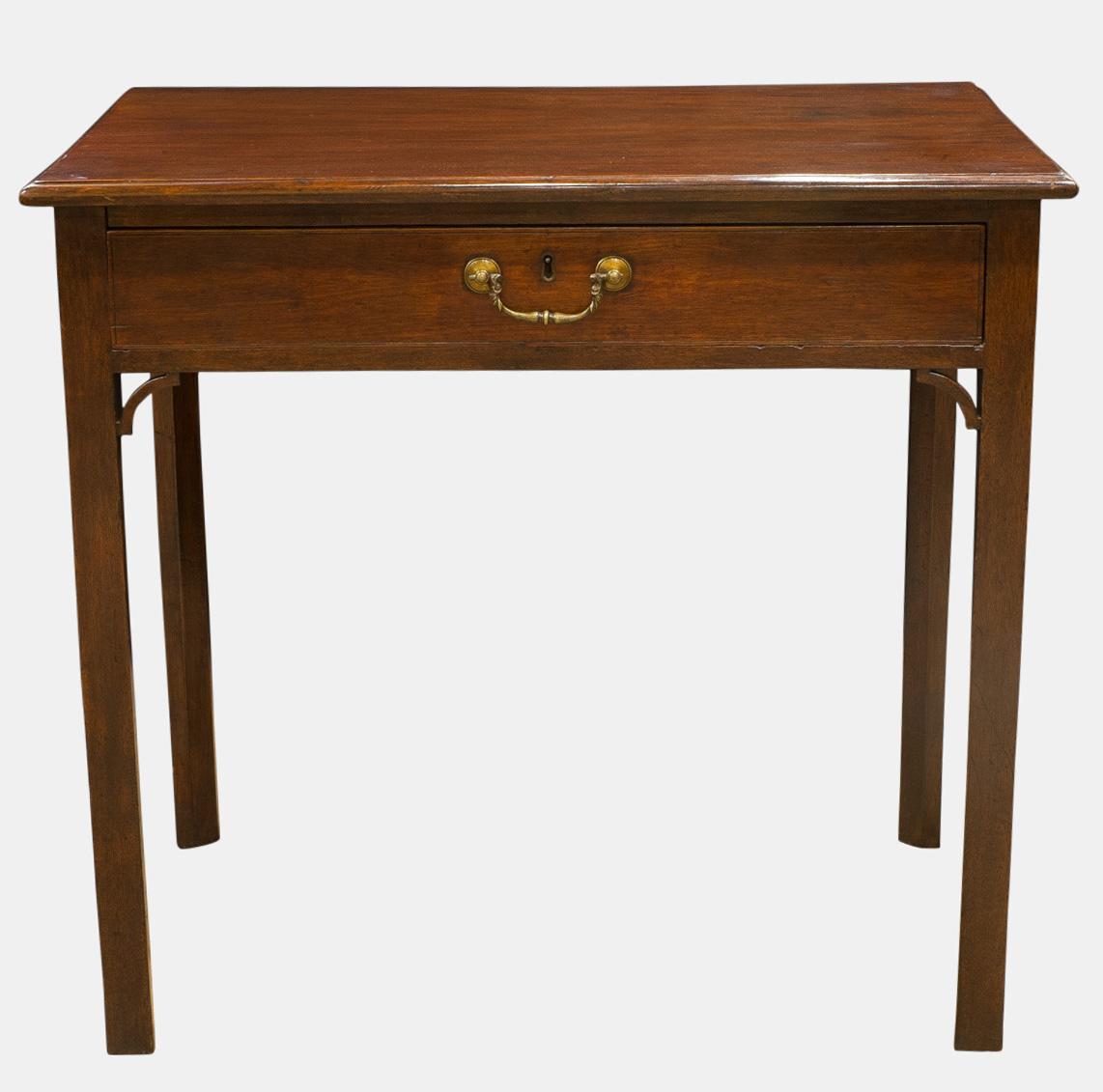 George III Mahogany Side Table (1 of 1) George III Mahogany Side Table (1 of 1)