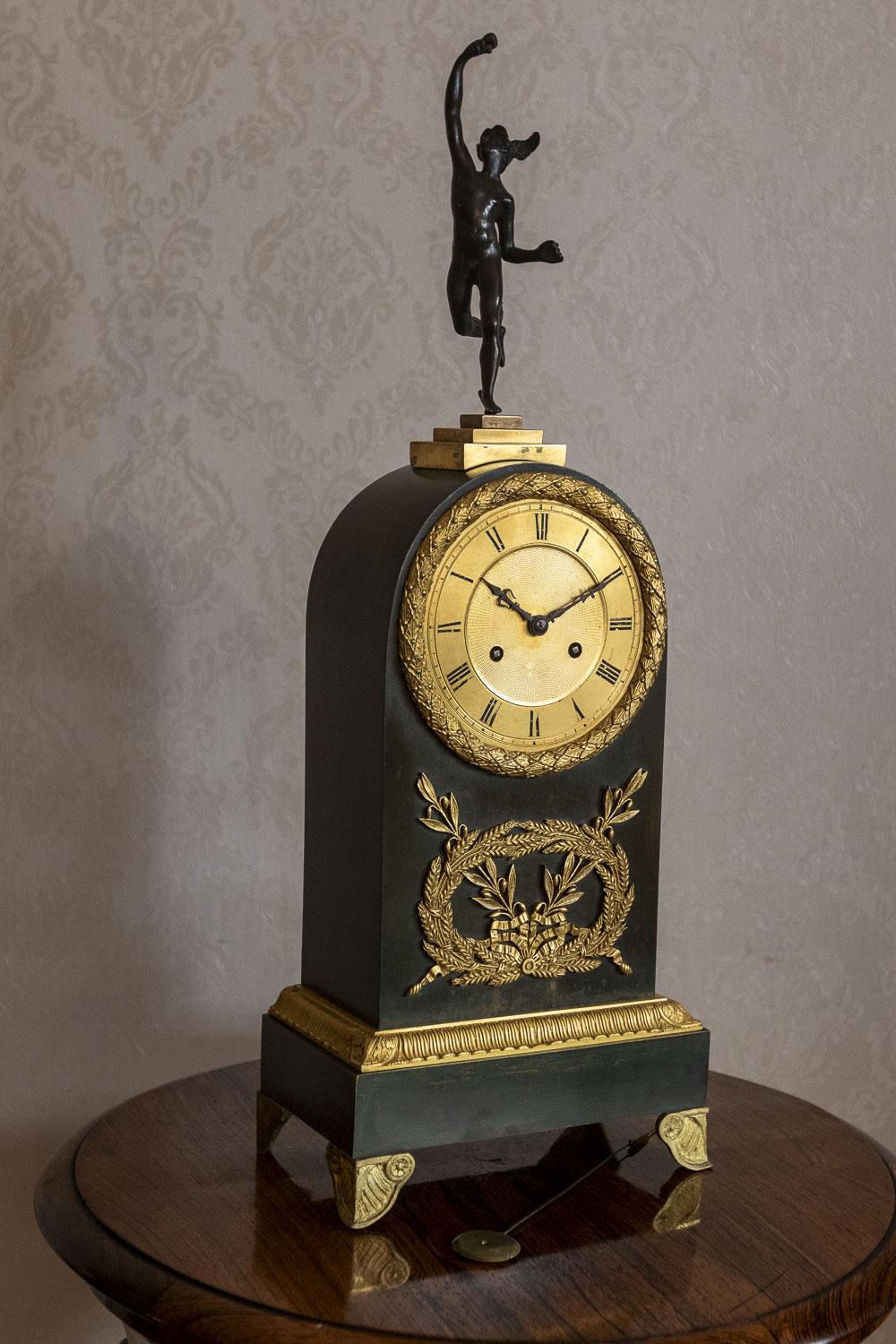 French Ormolu Gilded Bronze Clock (1 of 10)
