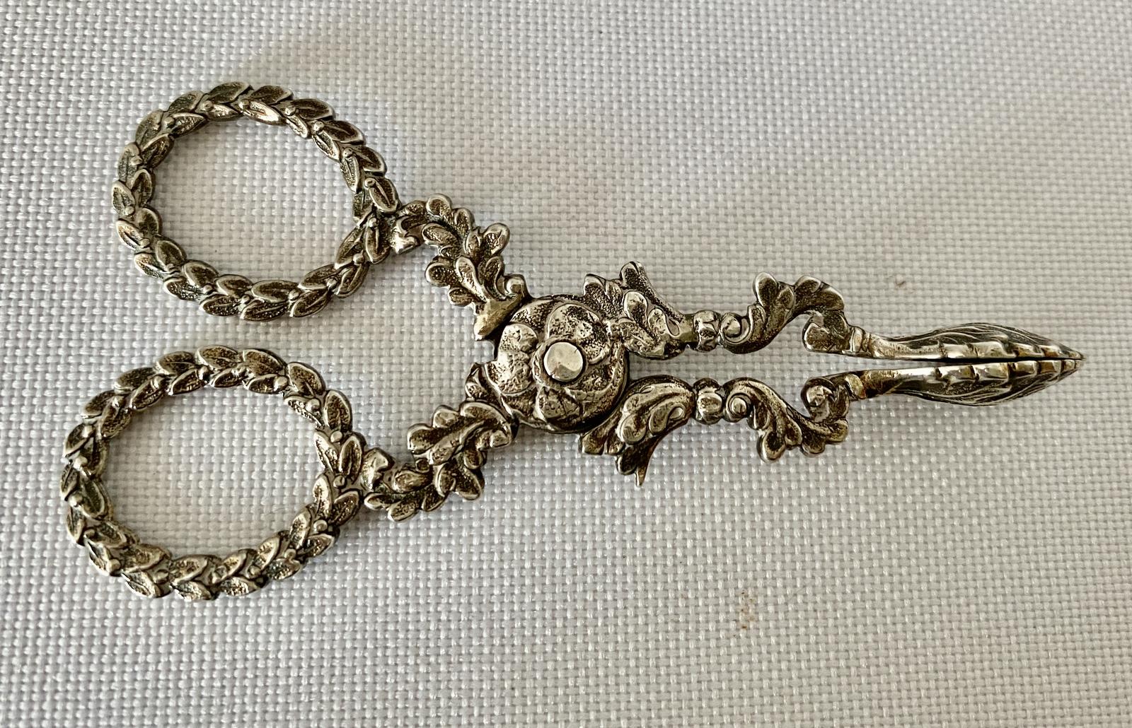 Silver Sugar Nips - Birmingham 1852 (1 of 6) Silver Sugar Nips - Birmingham 1852 (1 of 6)