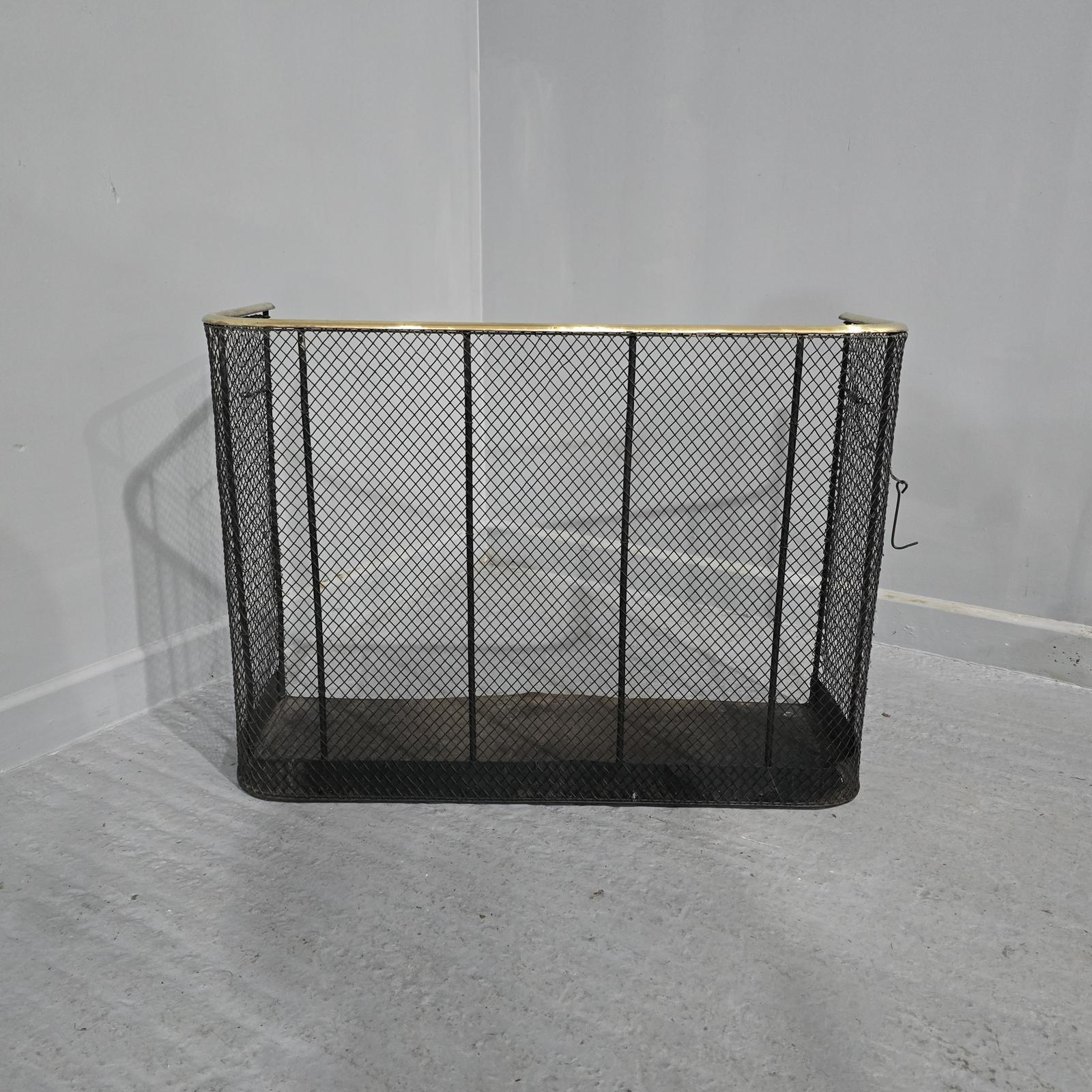 Good Regency Brass and Wire Nursery Fender (1 of 7)