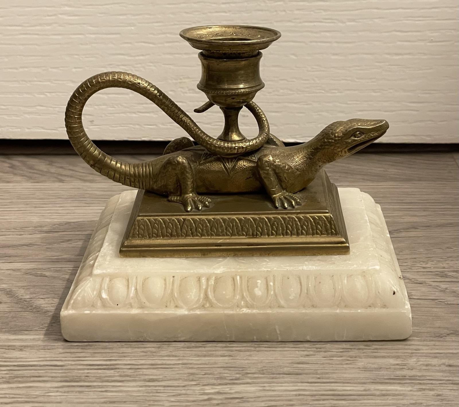 19th Century Brass Novelty Candlestick by William Tonks (1 of 8)