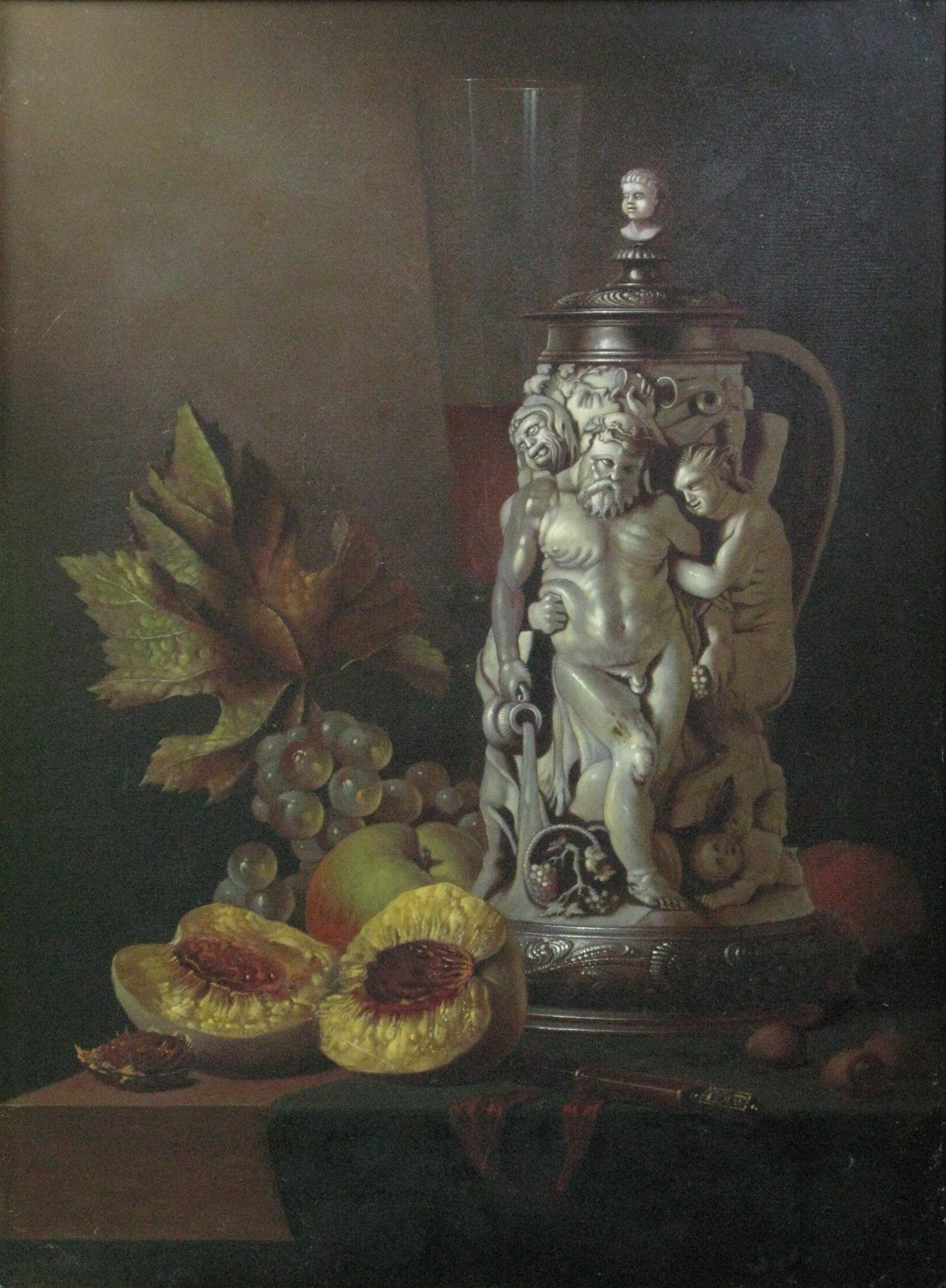 Andreas Gyula Bubarnik (Hungarian 1936-2010) Still Life Oil (1 of 4)