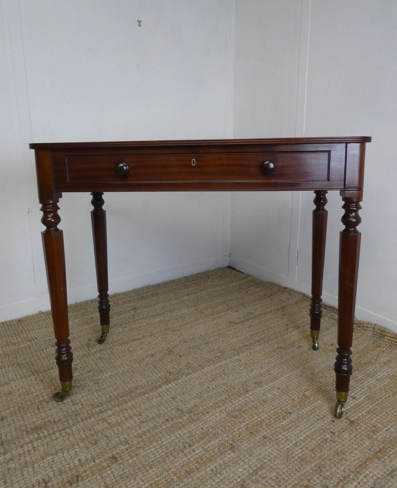 19th Century Chamber Centre Writing Table (1 of 11) 19th Century Chamber Centre Writing Table (1 of 11)