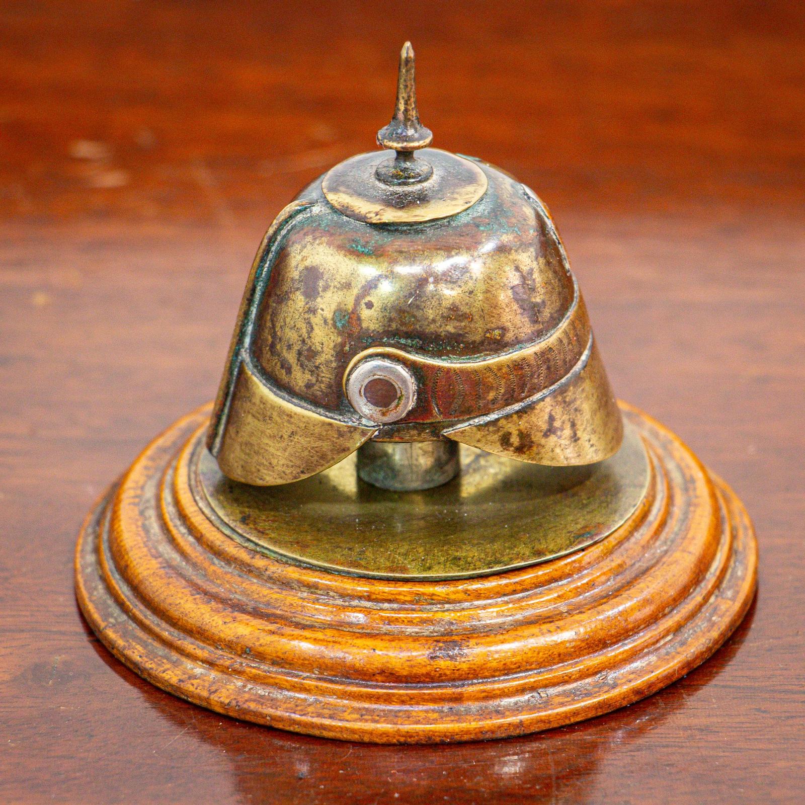Imperial German Pickelhaube Paperweight (1 of 6) Imperial German Pickelhaube Paperweight (1 of 6)